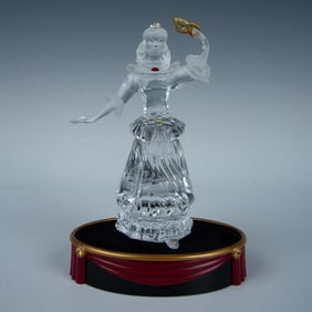 Swarovski Crystal Figurine with Base, SCS Columbine + Base