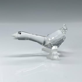 Swarovski Silver Crystal Figurine, Goose Harry