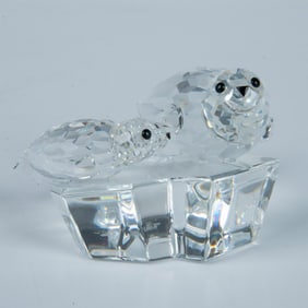 Swarovski Crystal Figurine, SCS Seals Save Me