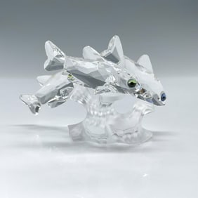 Swarovski Crystal Figurine, Three South Sea Fish