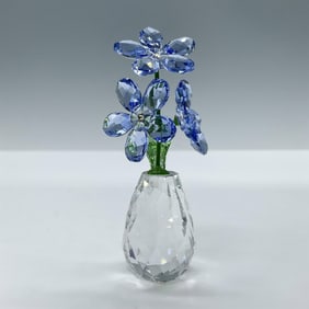 Swarovski Crystal Figurine, Flower Dreams Forget Me Nots