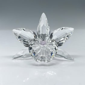 Swarovski Crystal Figurine, Orchid Light Pink Center