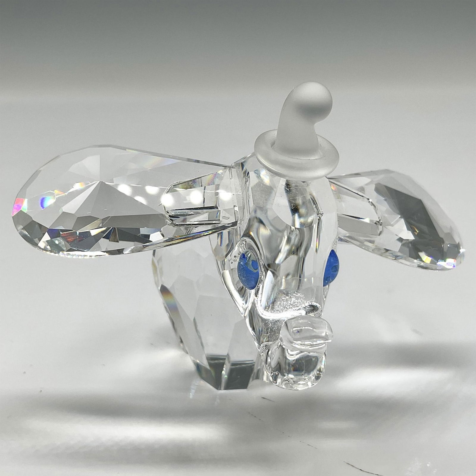 Swarovski Crystal Figurine, Disney Dumbo with Blue Eyes (1 of 3)