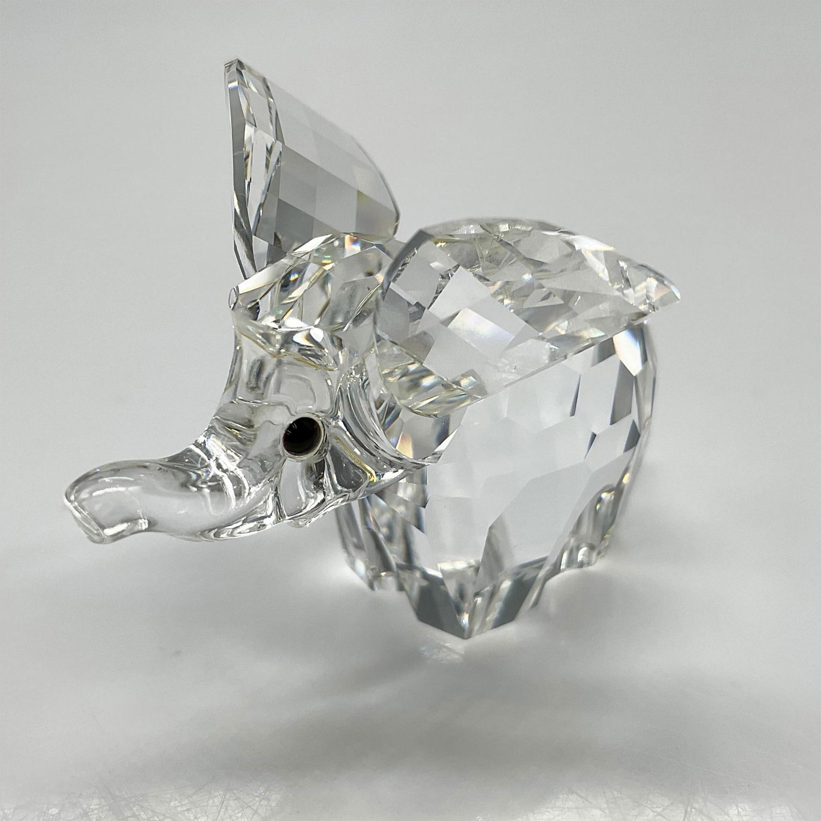 Swarovski Silver Crystal Figurine, Small Elephant (1 of 4)