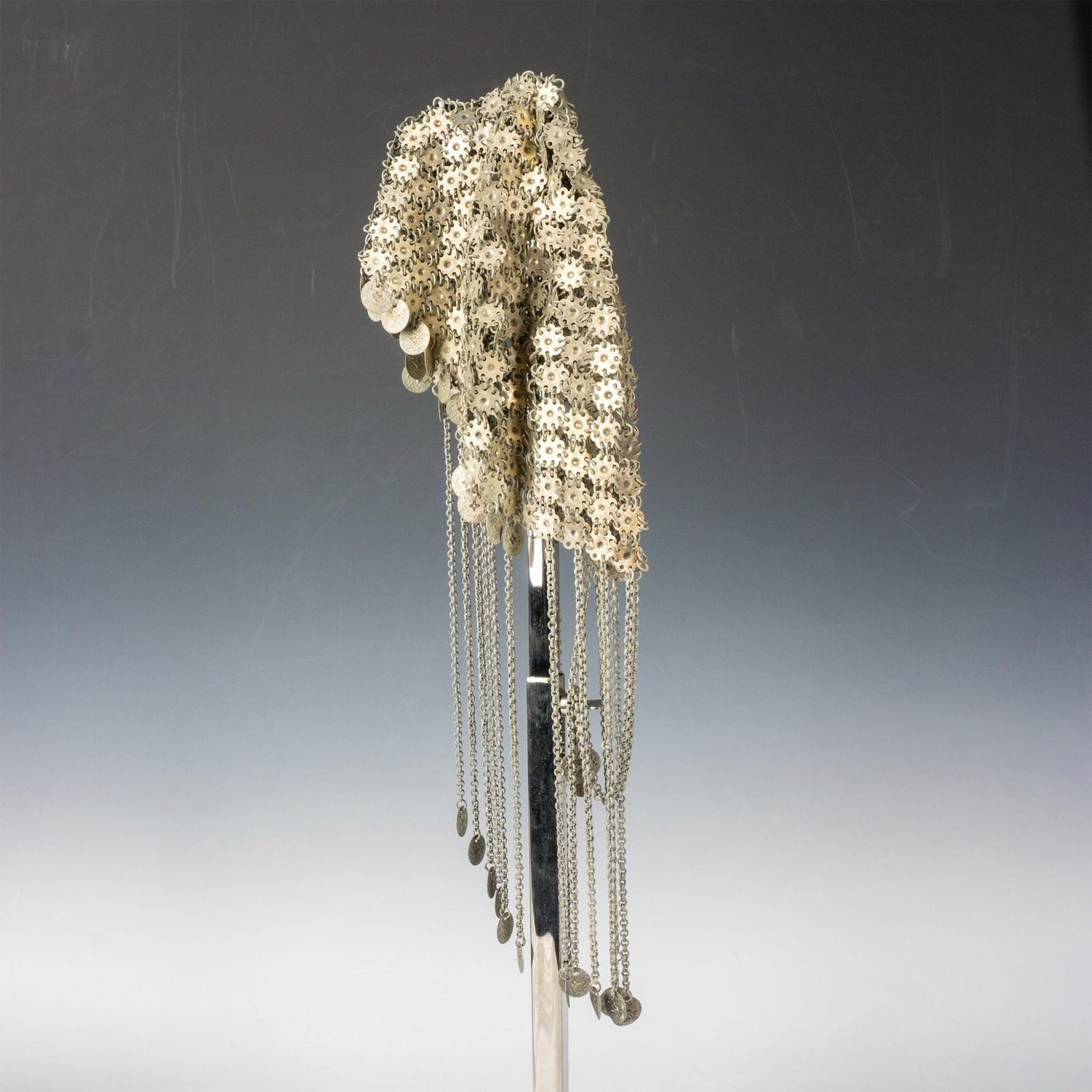 Gorgeous Vintage Middle Eastern Bridal Coin Head Dress (1 of 7)