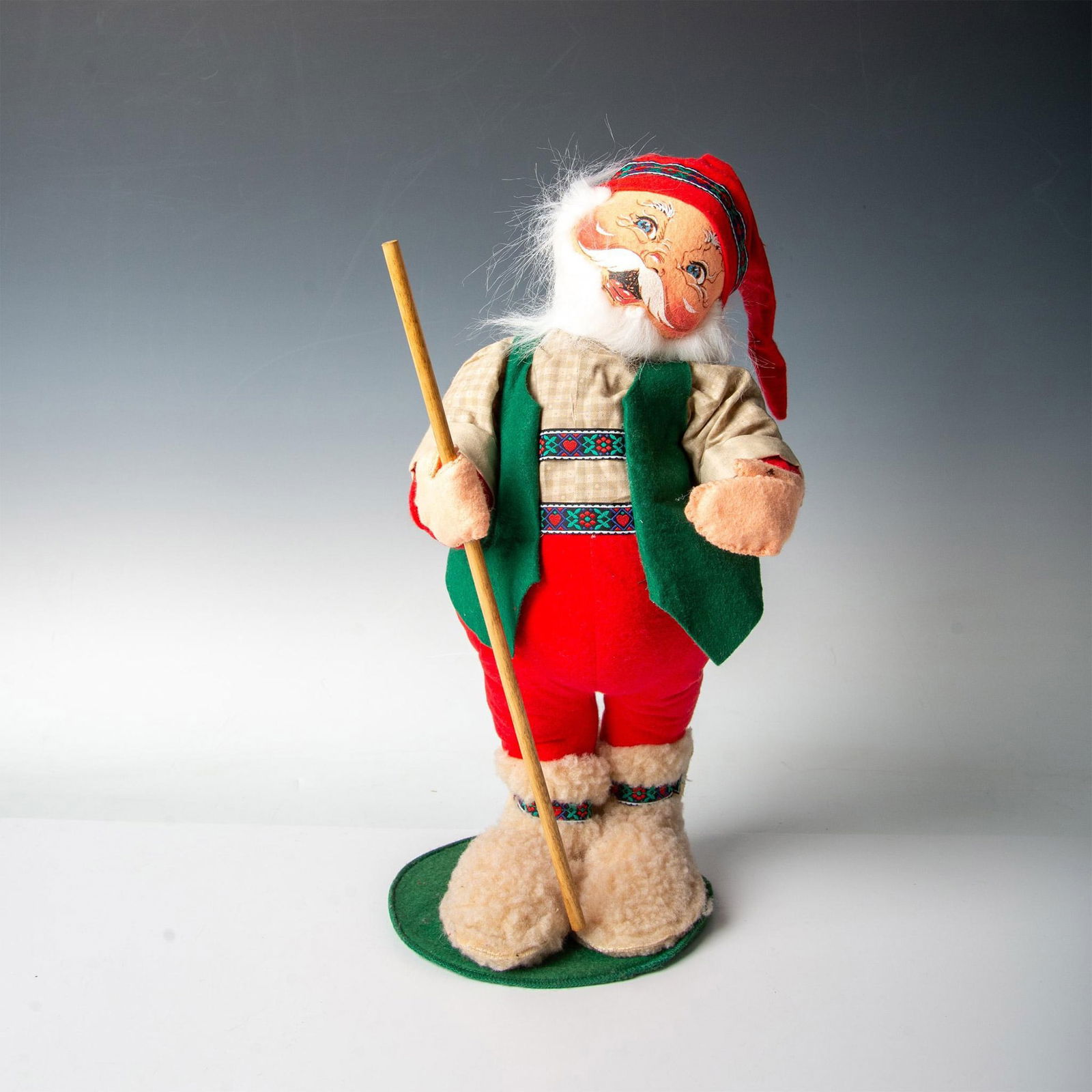 Annalee Old World Hiking Santa Plush (1 of 5)