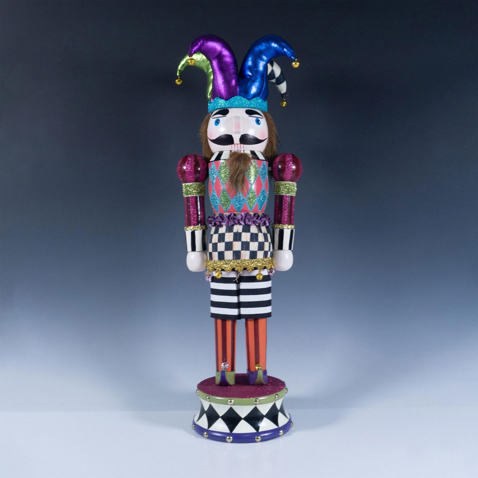 MacKenzie-Childs Wooden Nutcracker, Jester (1 of 3)