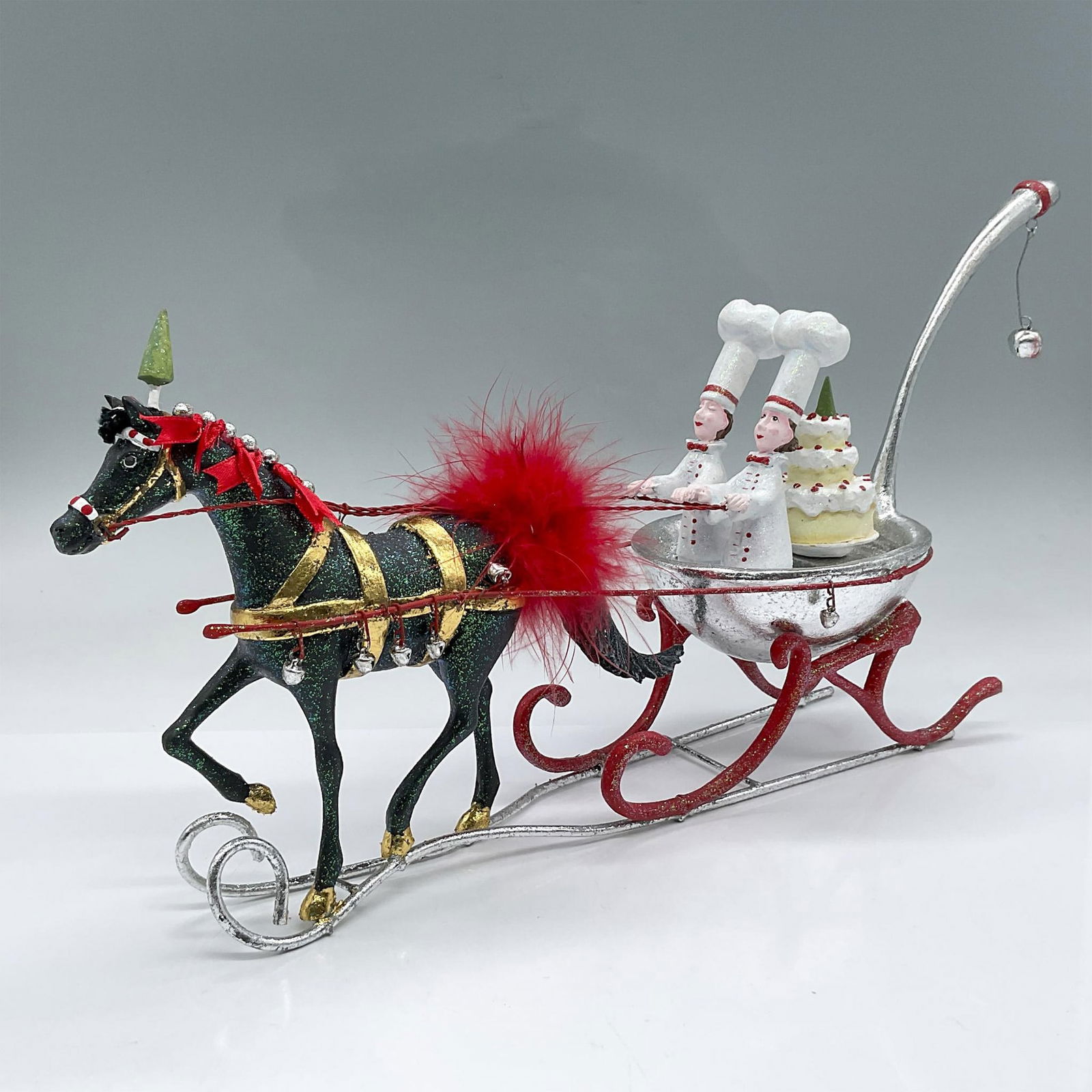 Department 56 Christmas Decor, One Horse Open Sleigh Ladle (1 of 3)