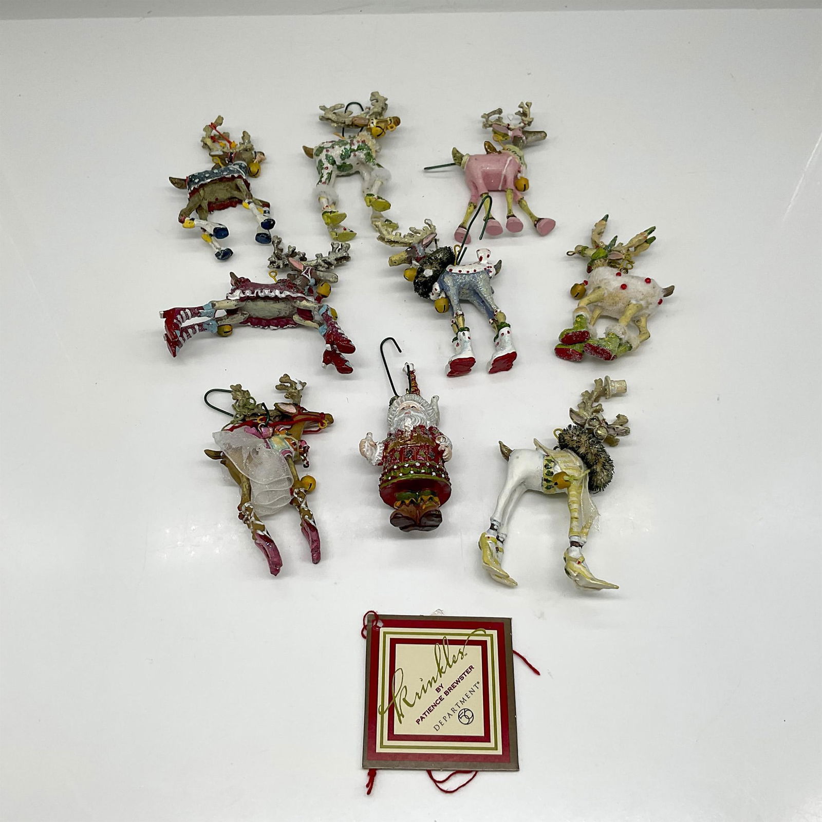 Department 56 Christmas Krinkles Ornaments, Set of 9 (1 of 3)