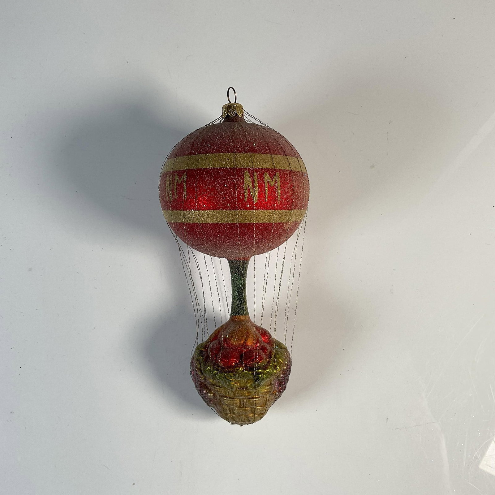 Radko Style Ornament, Hot Air Balloon, Holiday Harvest (1 of 2)