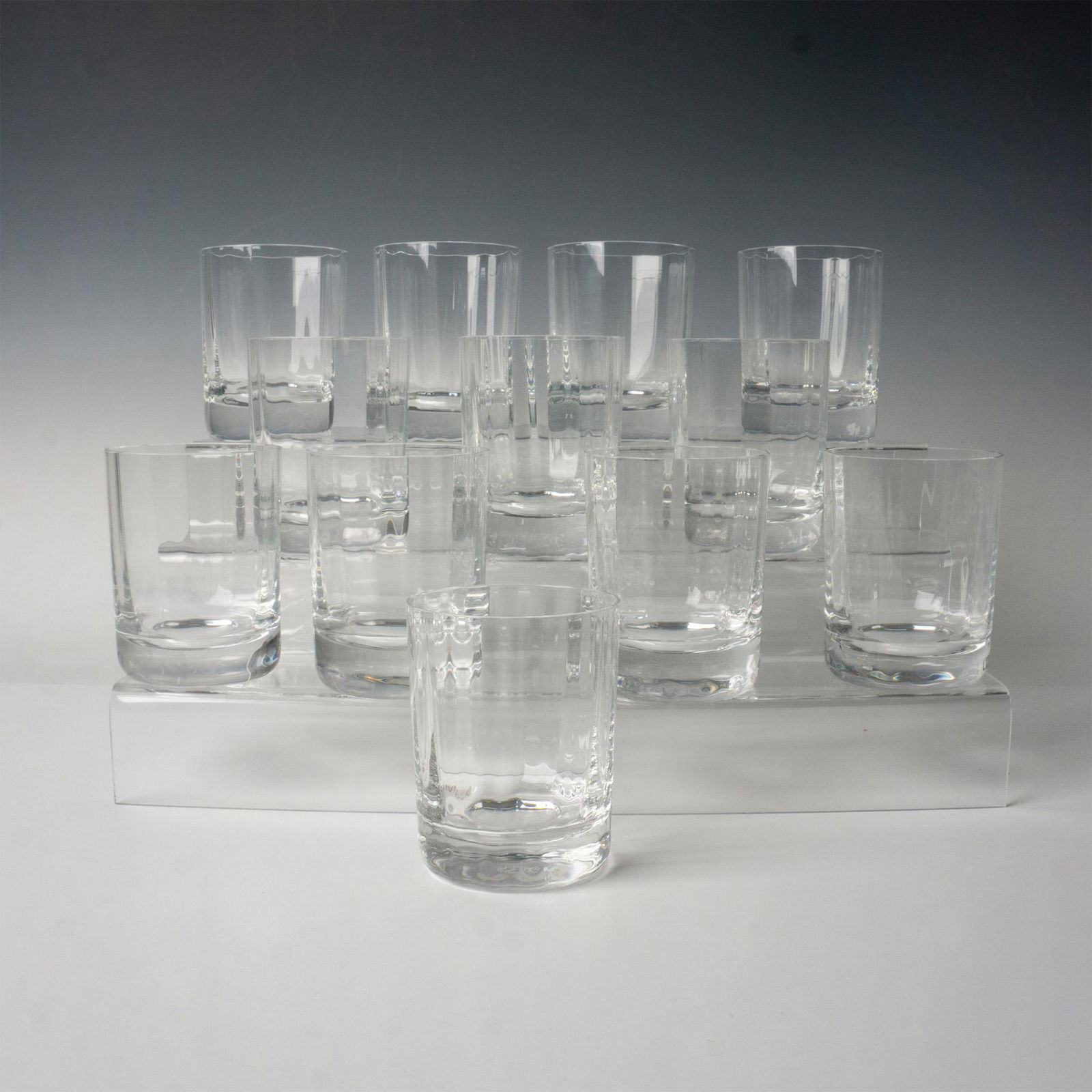 12pc Baccarat Crystal Low-Ball Glasses, Montaigne (1 of 6)