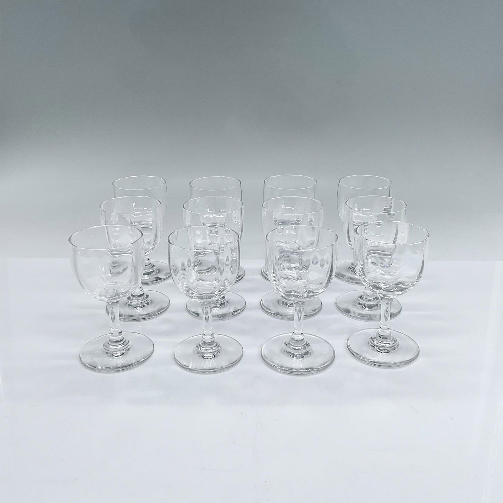 12pc Baccarat Crystal Cordial Glasses, Montaigne (1 of 3)