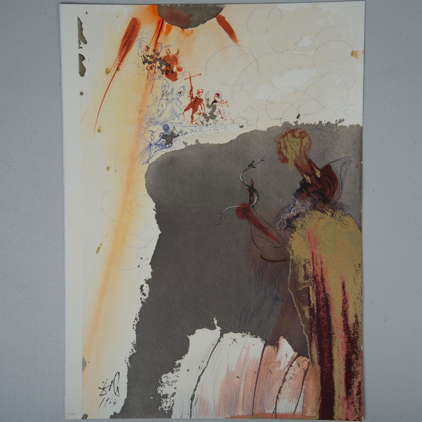 Salvador Dali, Original Lithograph on Arches Paper (1 of 4)