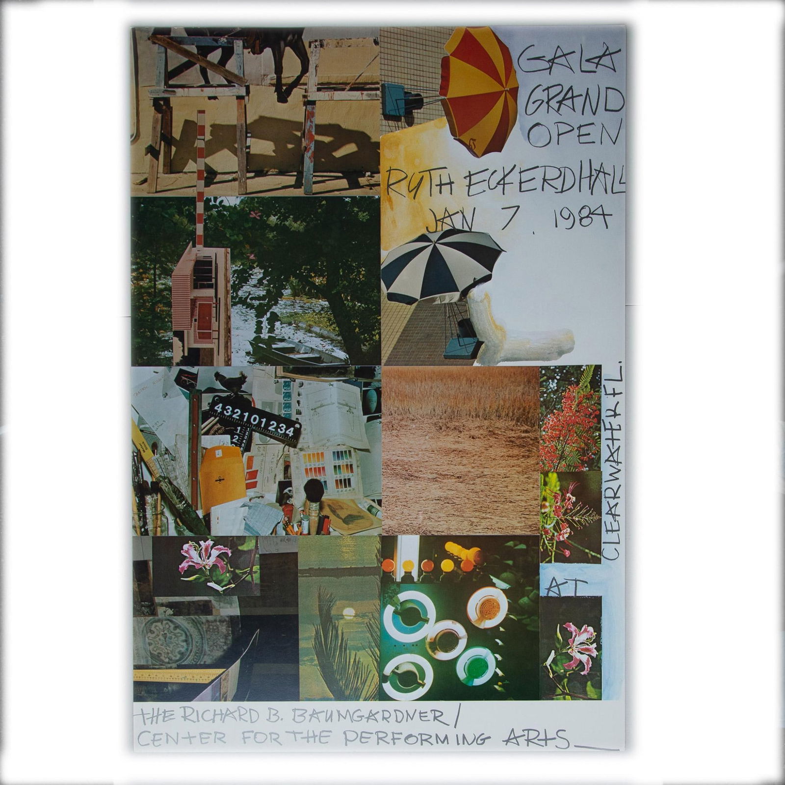 Robert Rauschenberg, Offset Color Lithograph on Paper (1 of 3)