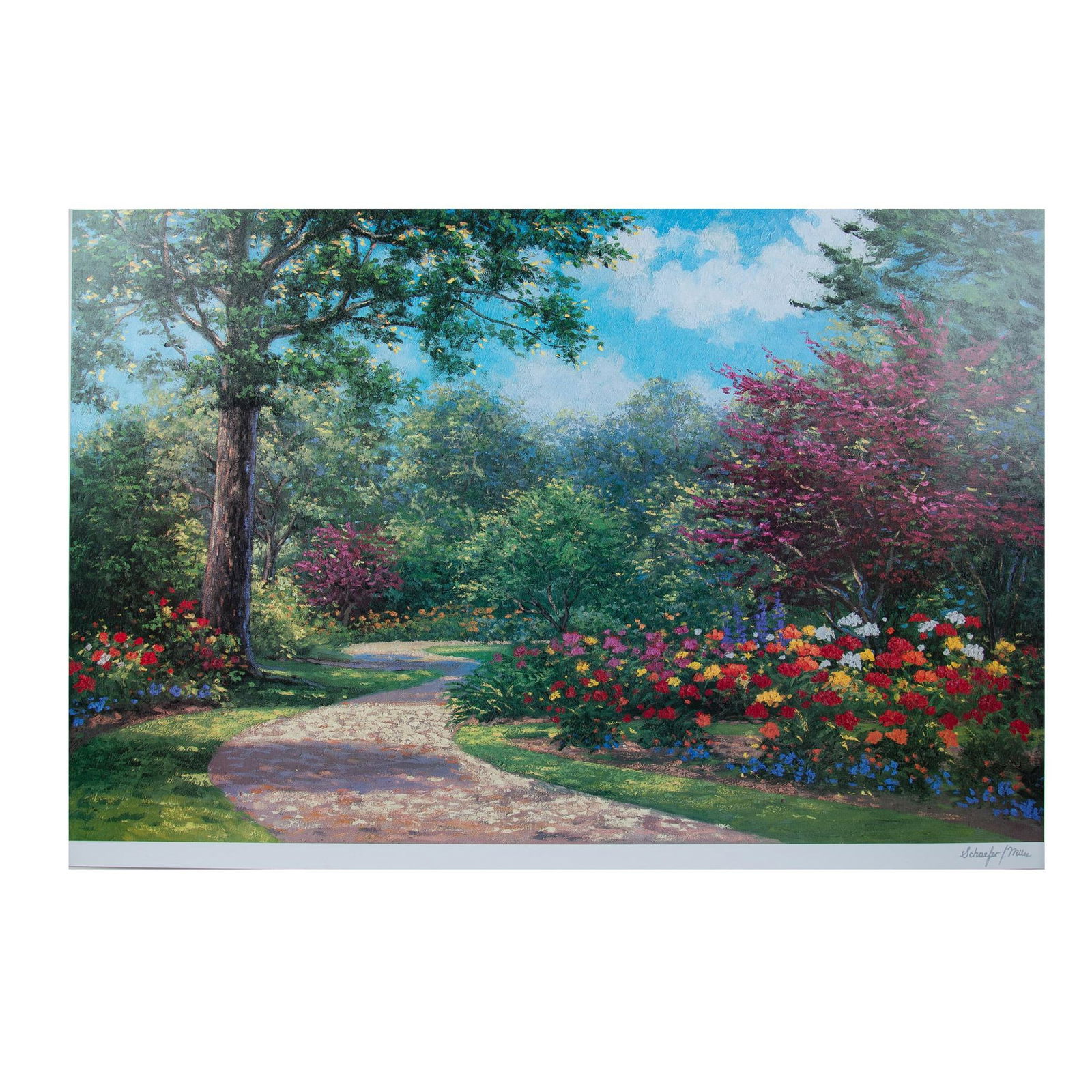 Schaefer-Miles, Impressionist Color Lithograph on Paper (1 of 3)