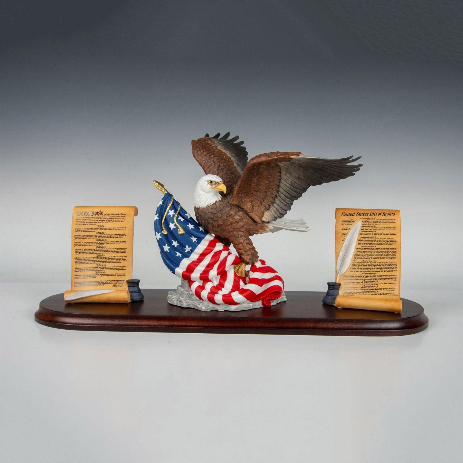 3pc Lenox Porcelain Figurines, Defender Of Freedom + More (1 of 5)