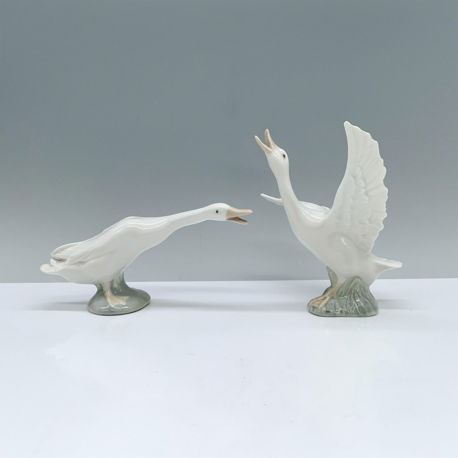 2pc Lladro Porcelain Duck Figurines, 1263 and 4551 (1 of 3)