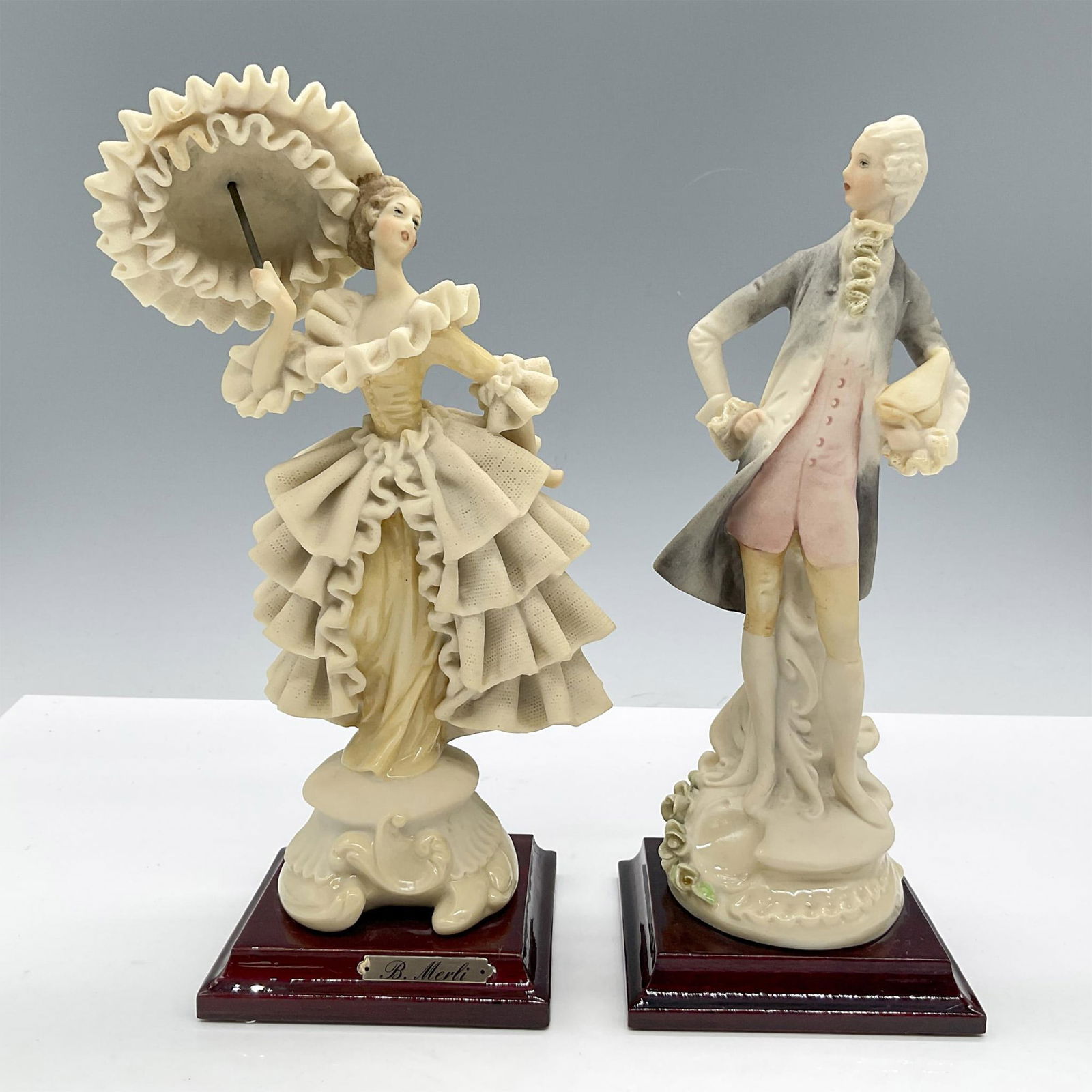 2pc Giuseppe Armani by Bruno Merli Porcelain Figurines (1 of 3)