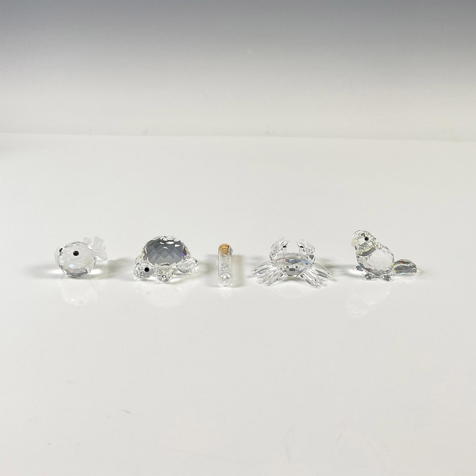 5pc Swarovski Crystal Aquatic Figurines (1 of 4)
