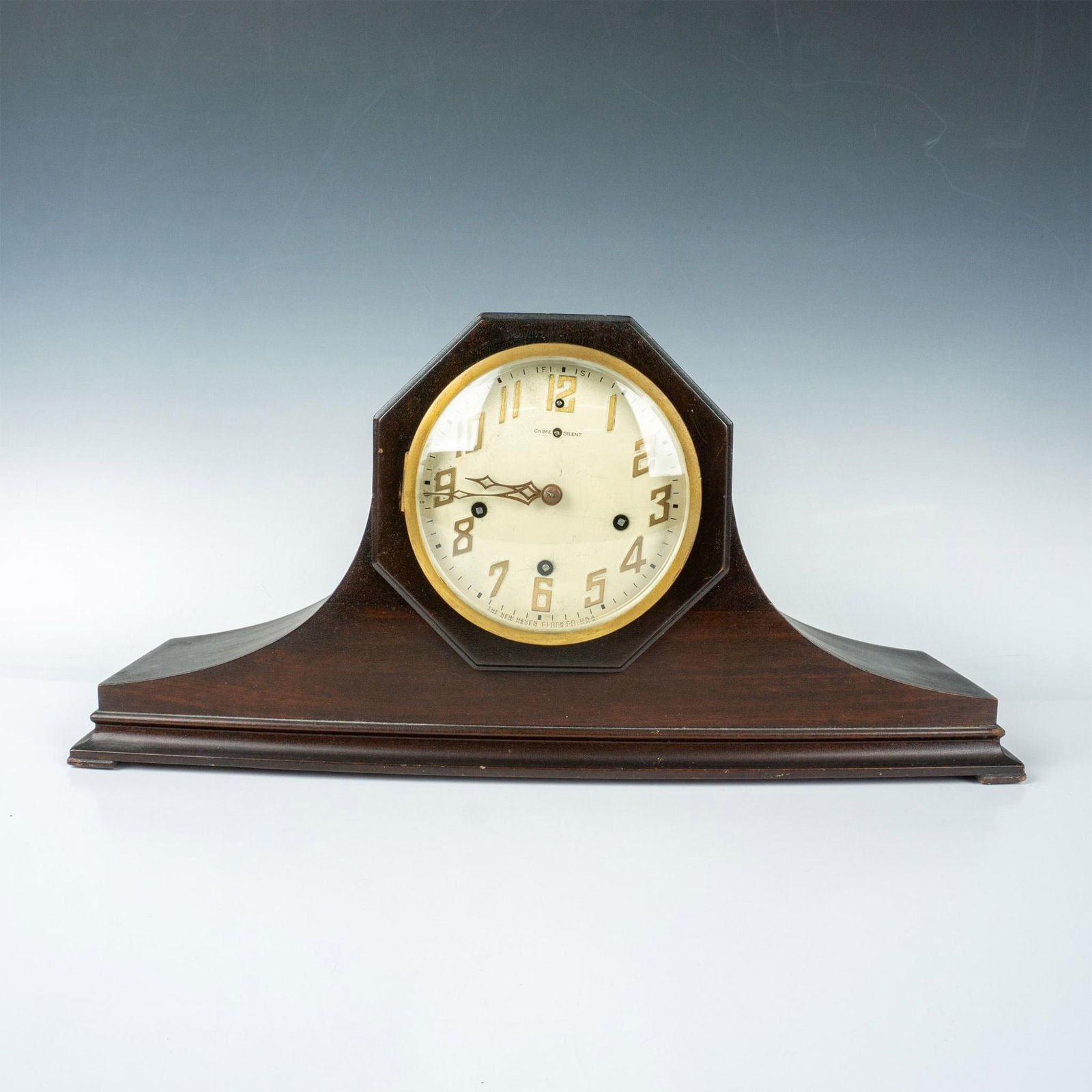 Original New Haven Co Mantle Clock w/ Westminster Chimes (1 of 4)