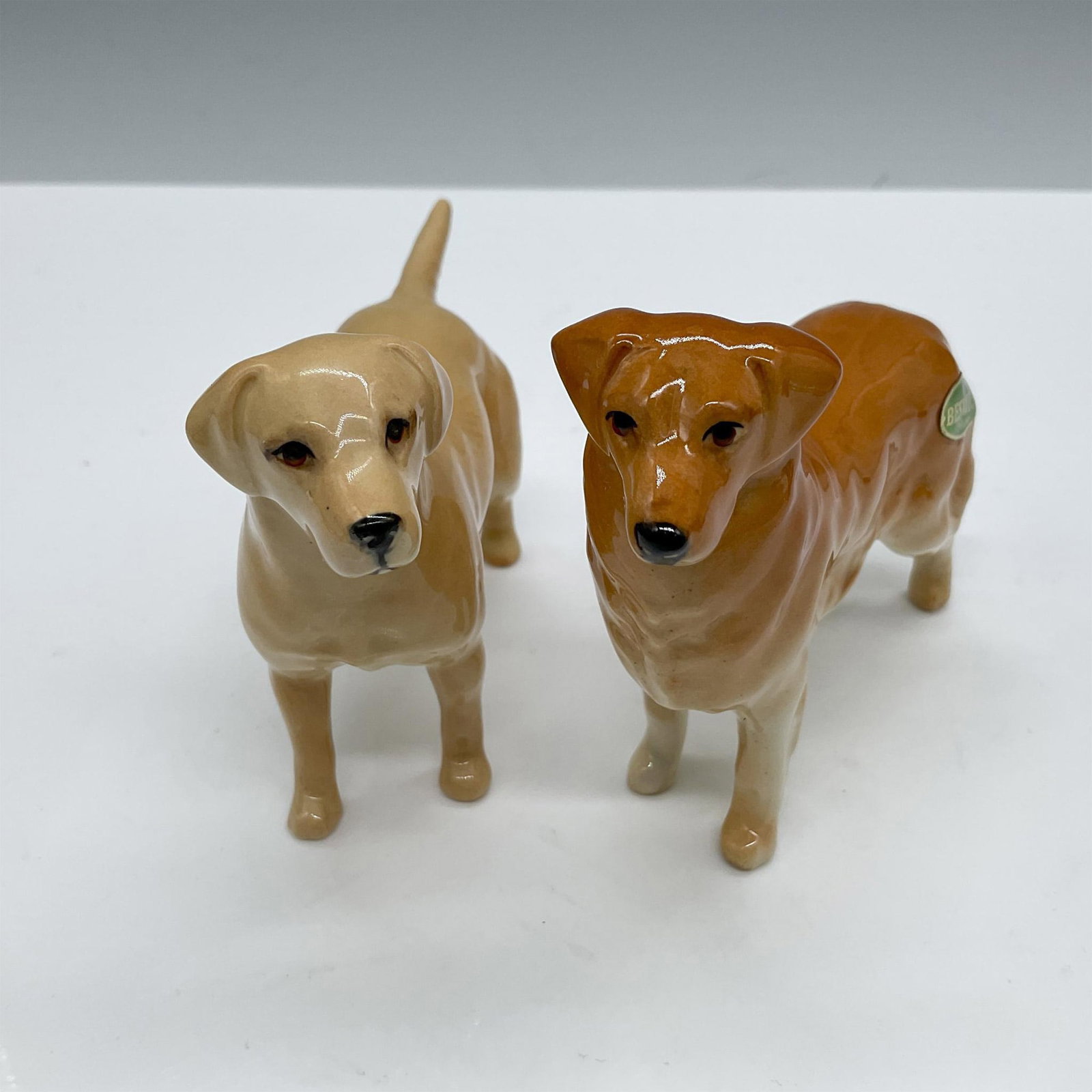 2pc Beswick Dog Figurines, Golden Retrievers (1 of 4)