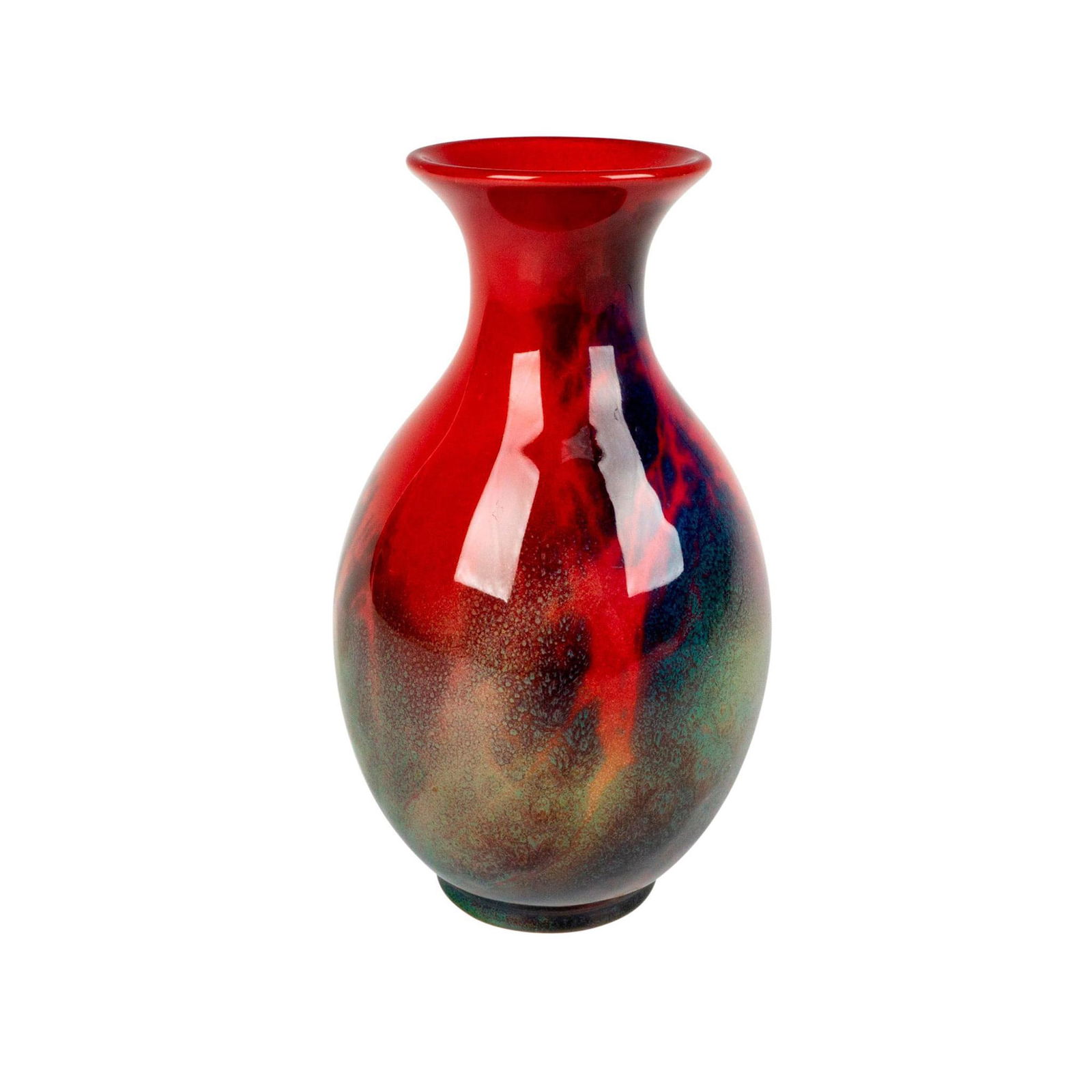 Royal Doulton Charles Noke and Fred Moore Flambe Sung Vase (1 of 4)