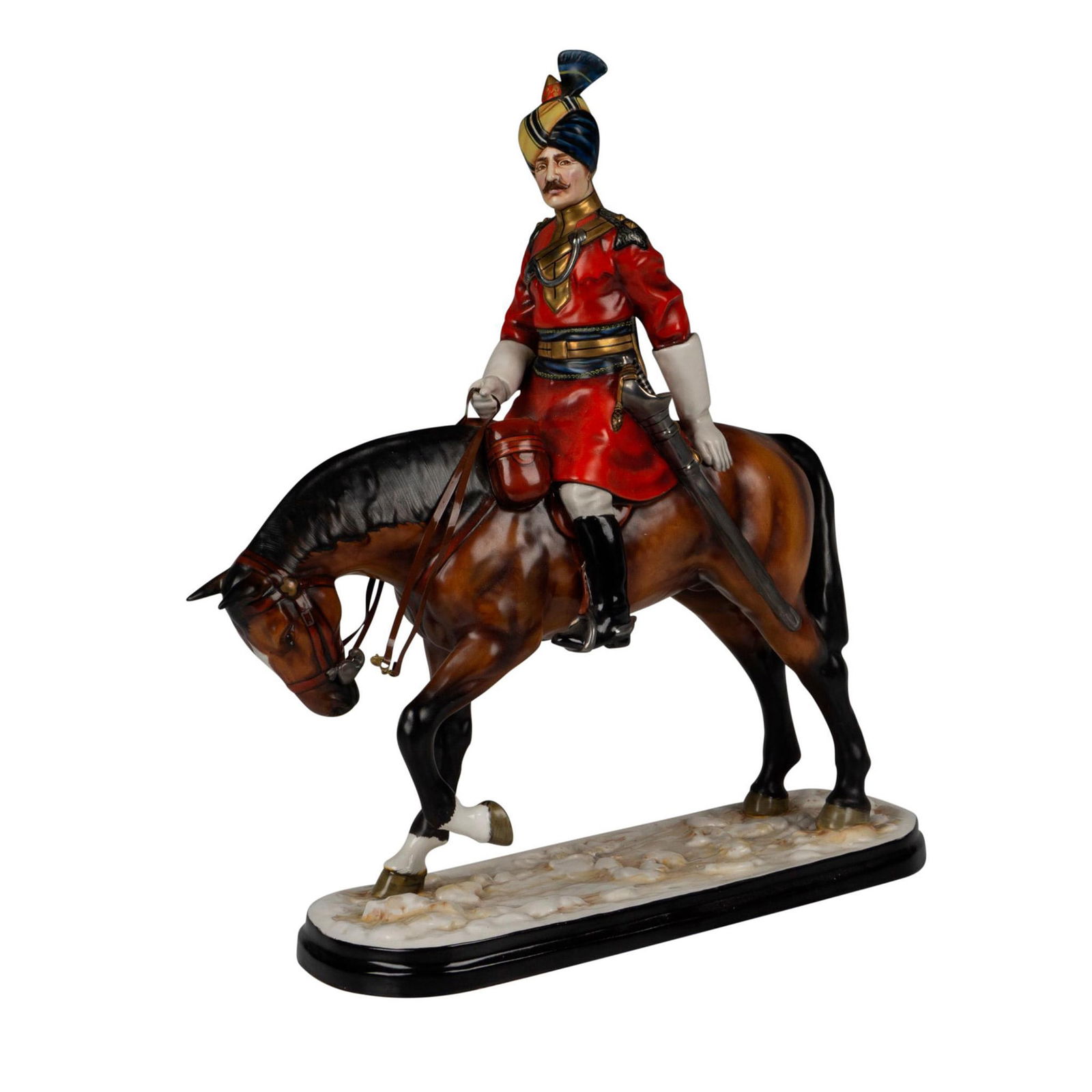 Michael Sutty Porcelain Sculpture, 18th Bengal Lancers (1 of 8)
