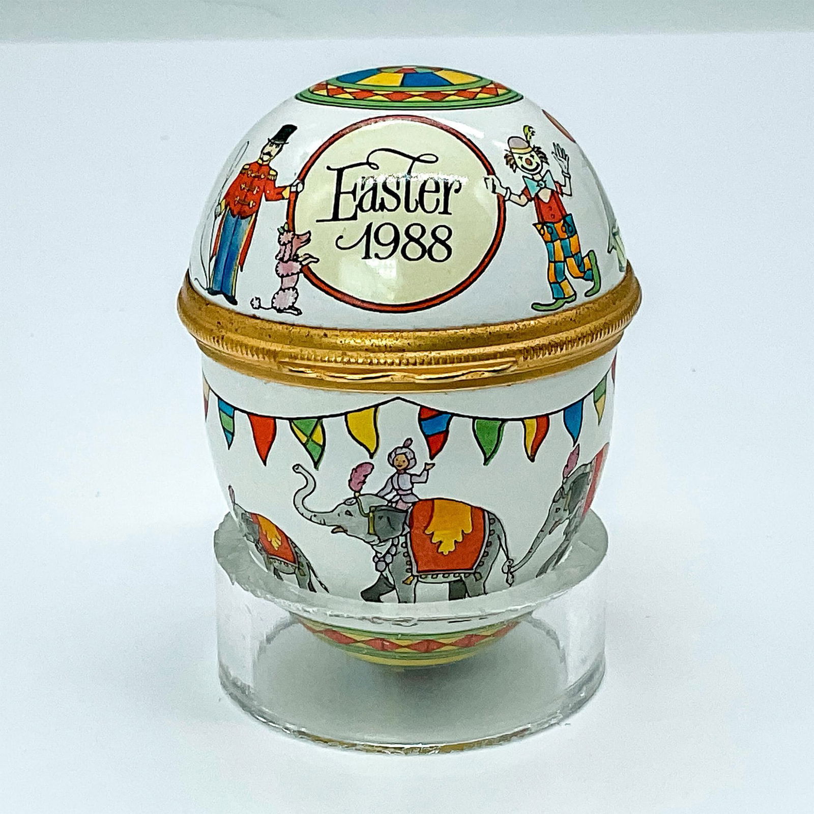 Halcyon Days Enamel Egg Box , Easter 1988 (1 of 3)