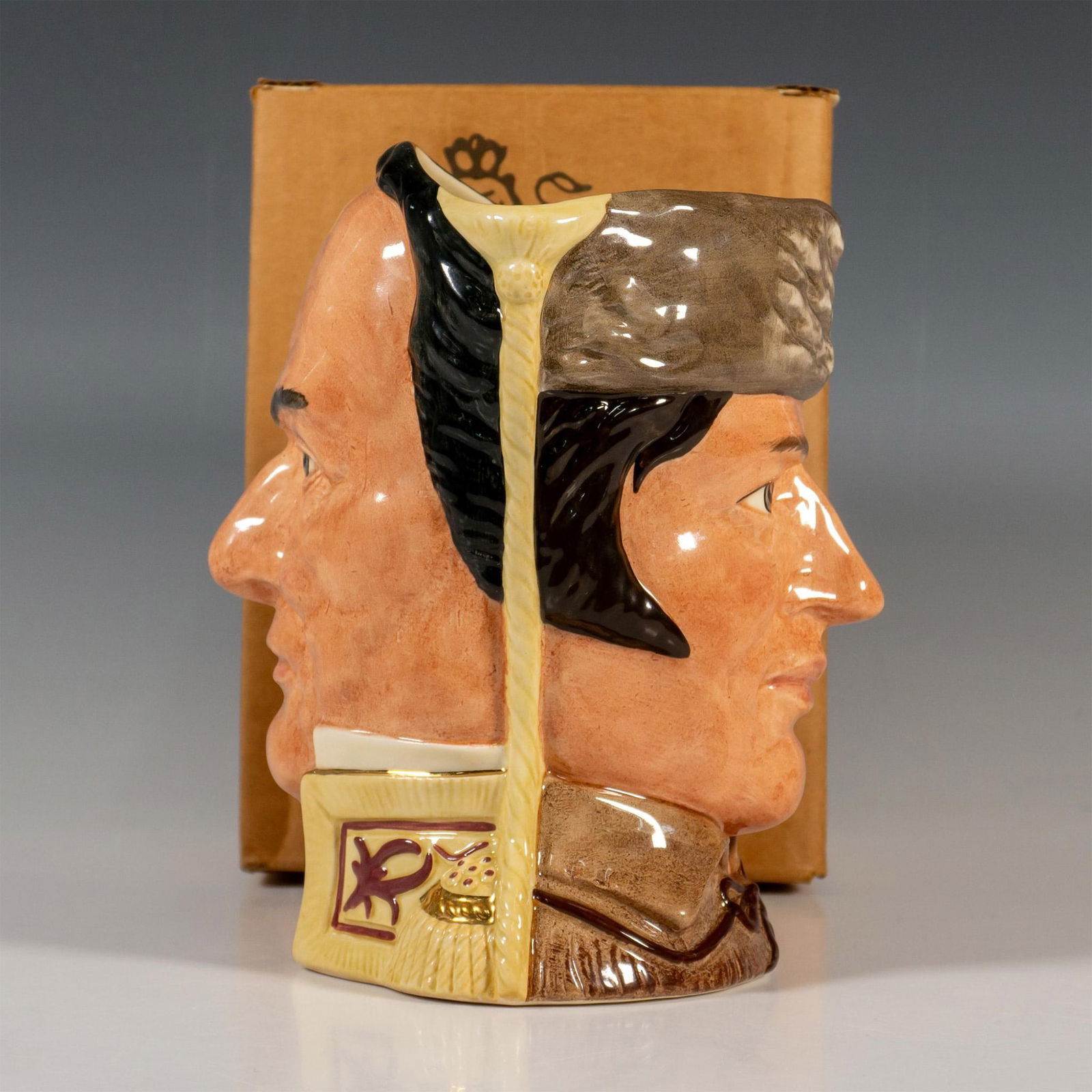 Davy Crockett Santa Anna D6729 - Large - Royal Doulton Character Jug (1 of 5)