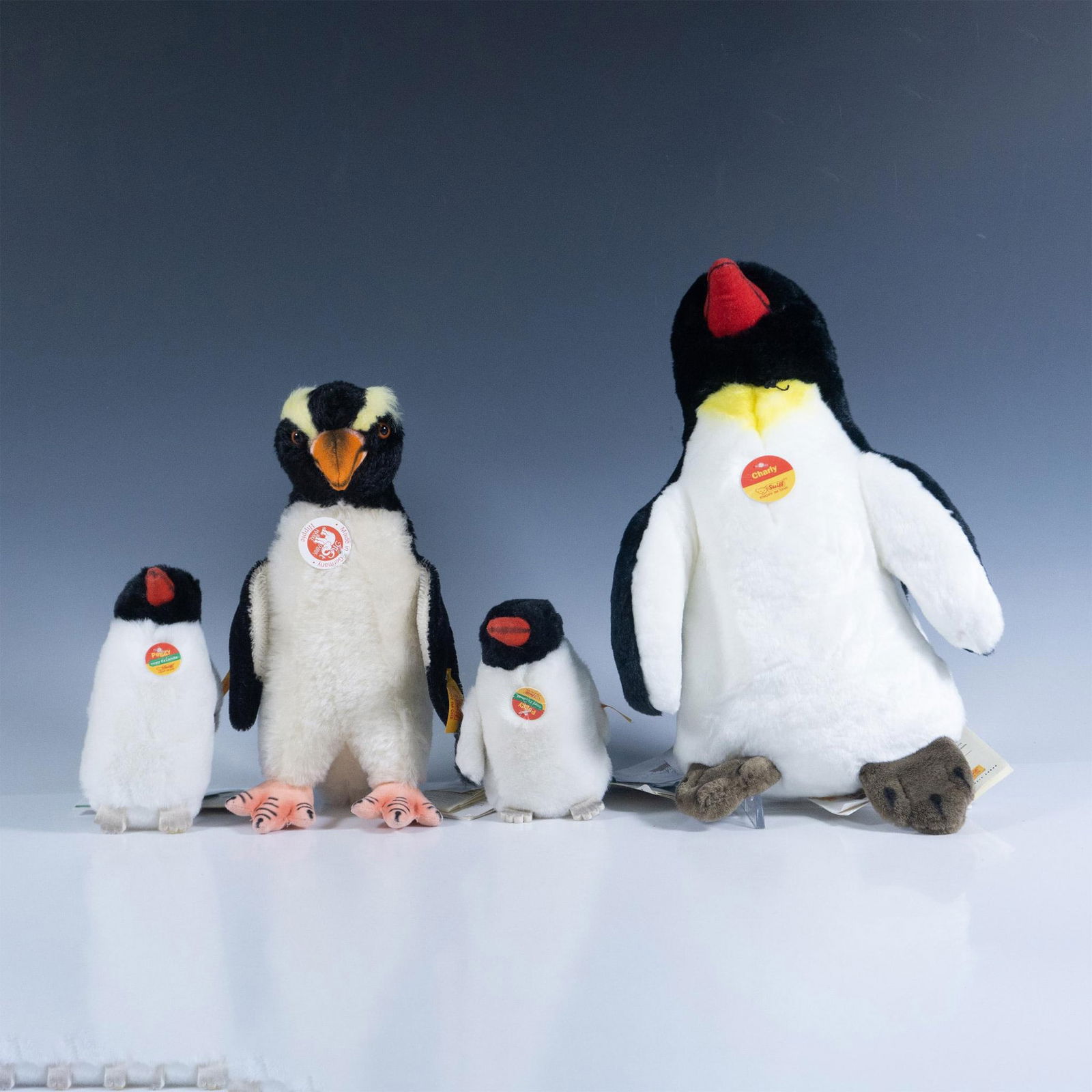 4pc Steiff Stuffed Penguins (1 of 3)