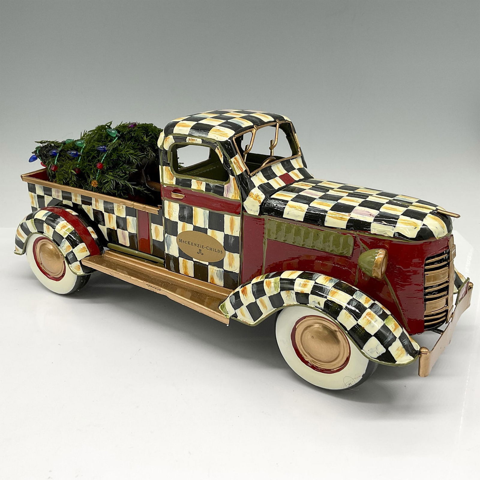 MacKenzie-Childs Courtly Check Holiday Truck (1 of 4)