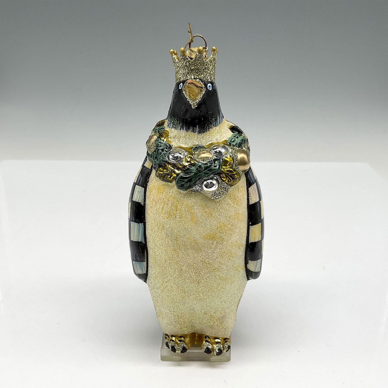 MacKenzie-Childs Collectible Holiday Ornament, Queen Penguin (1 of 4)
