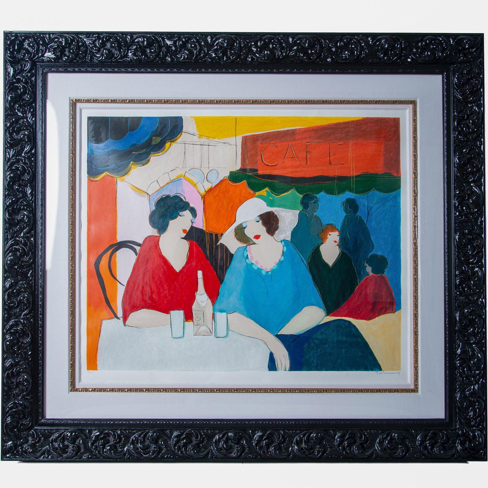 Itzchak Tarkay, Original Color Serigraph on Paper, Signed (1 of 5)