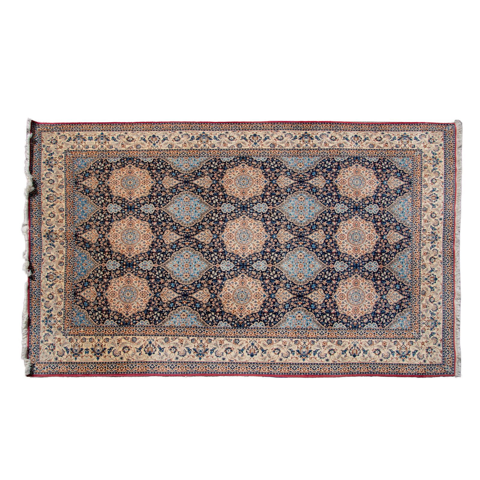 Large Medallion Fringe Area Rug (1 of 6)