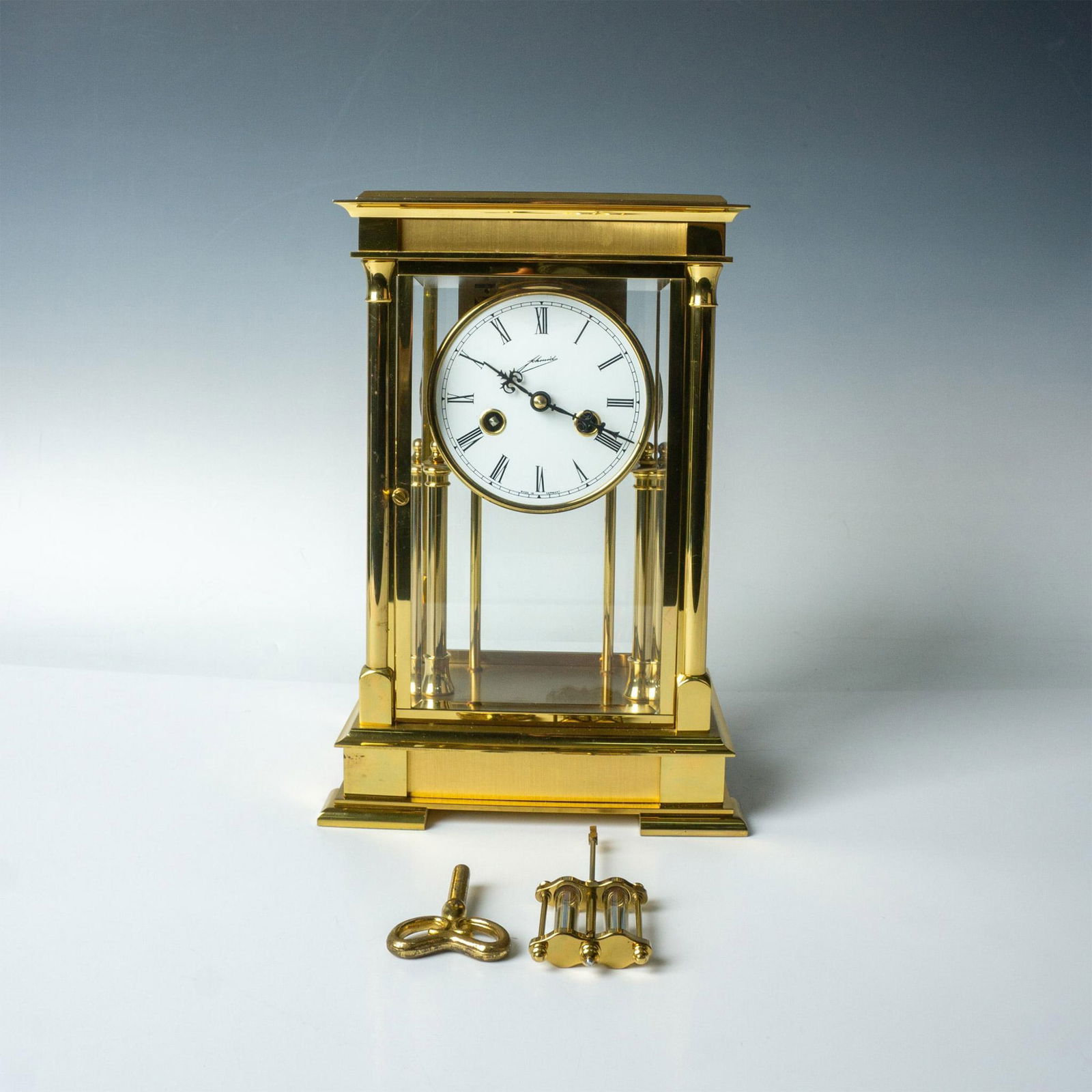 Schmid Brass Table Clock (1 of 6)