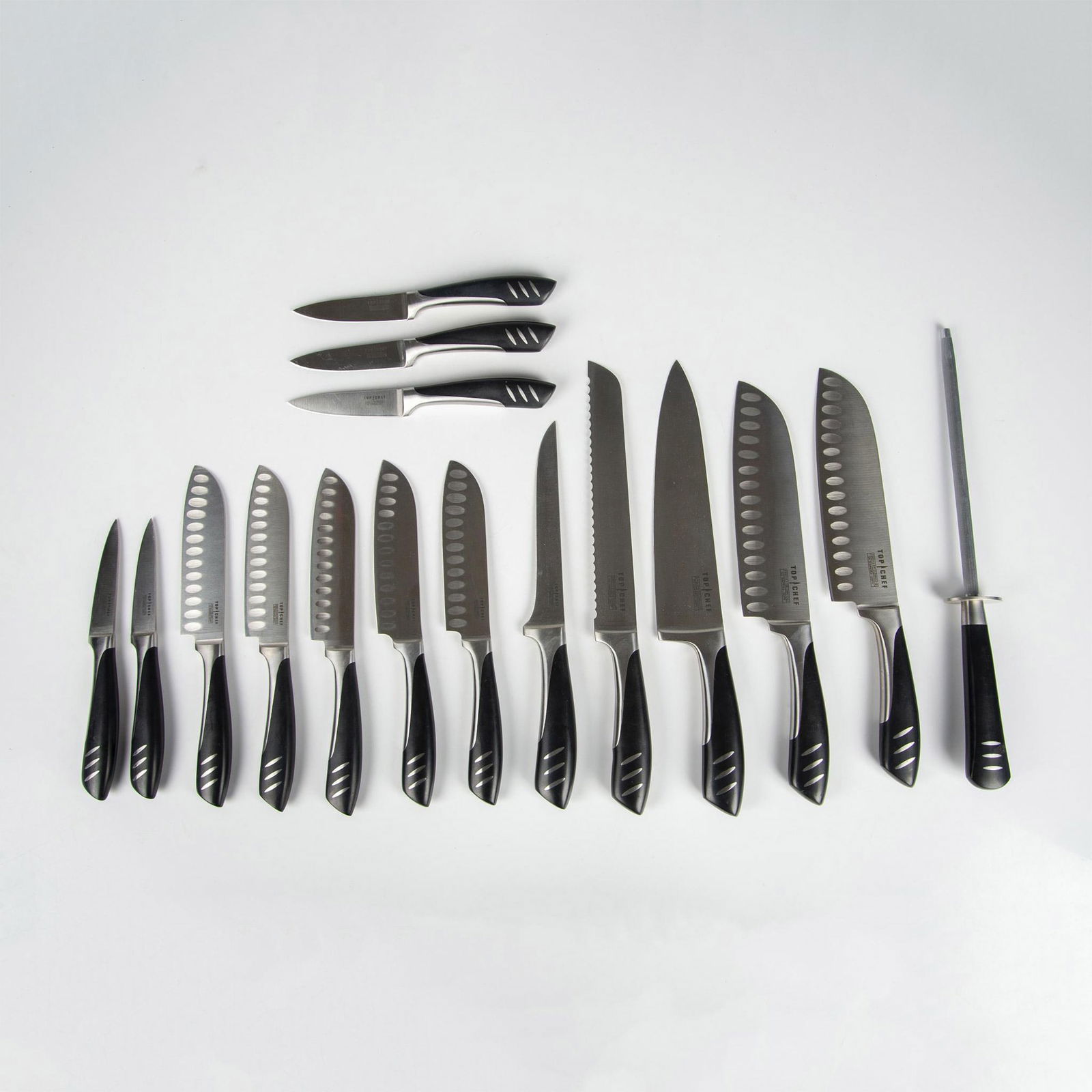 16pc Top Chef Tempered Steel Knife Set (1 of 3)