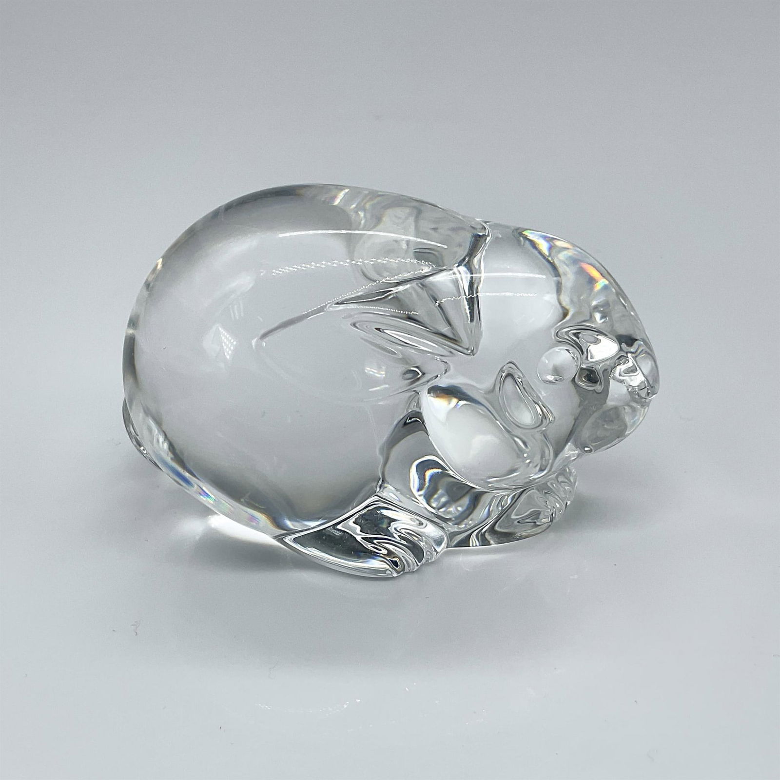 Steuben Glass Crystal Rabbit Hand Cooler (1 of 3)