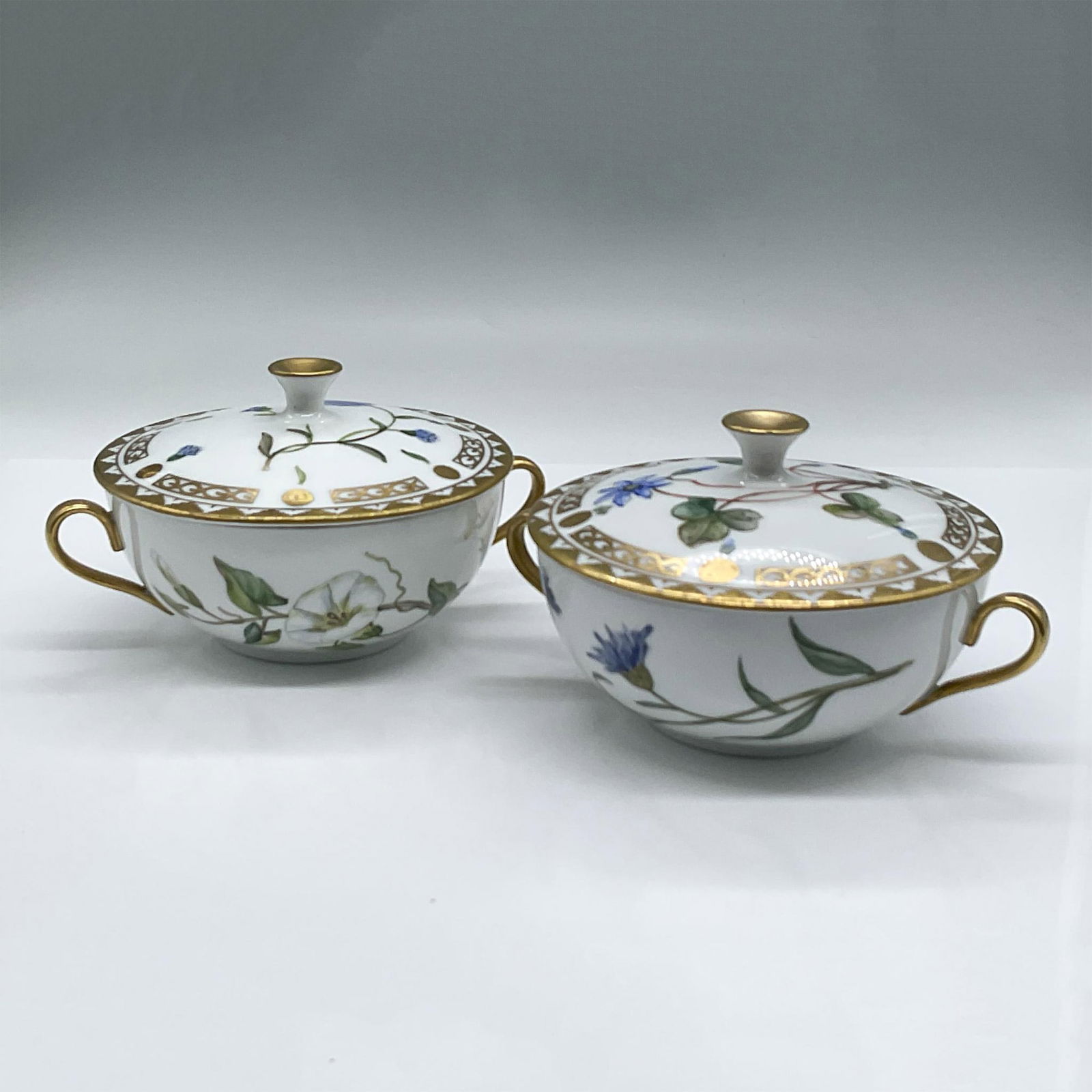 2pc Bing & Grondahl Soup Bowls with Lids (1 of 3)