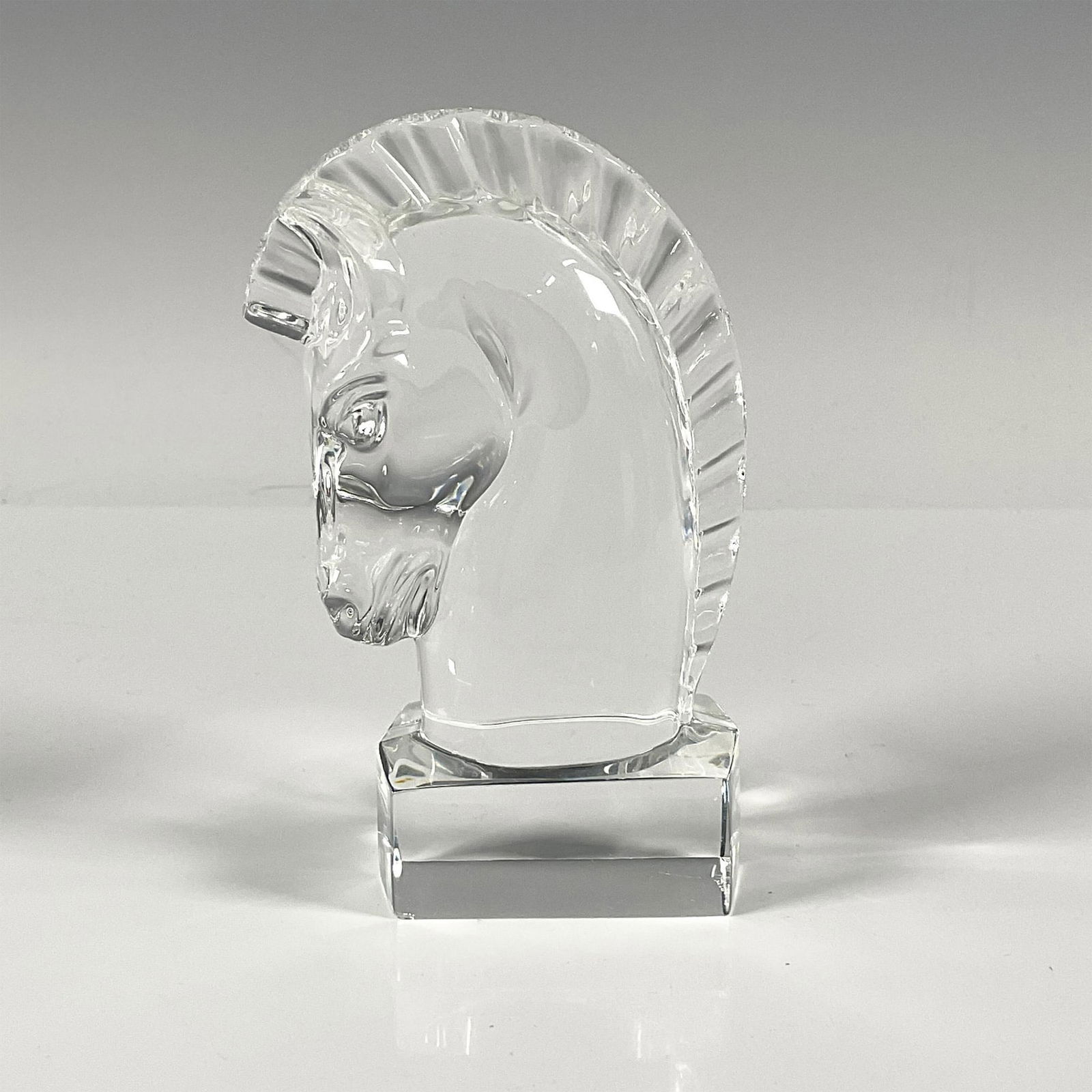 Steuben Crystal Horse Head, Model 7779 (1 of 3)