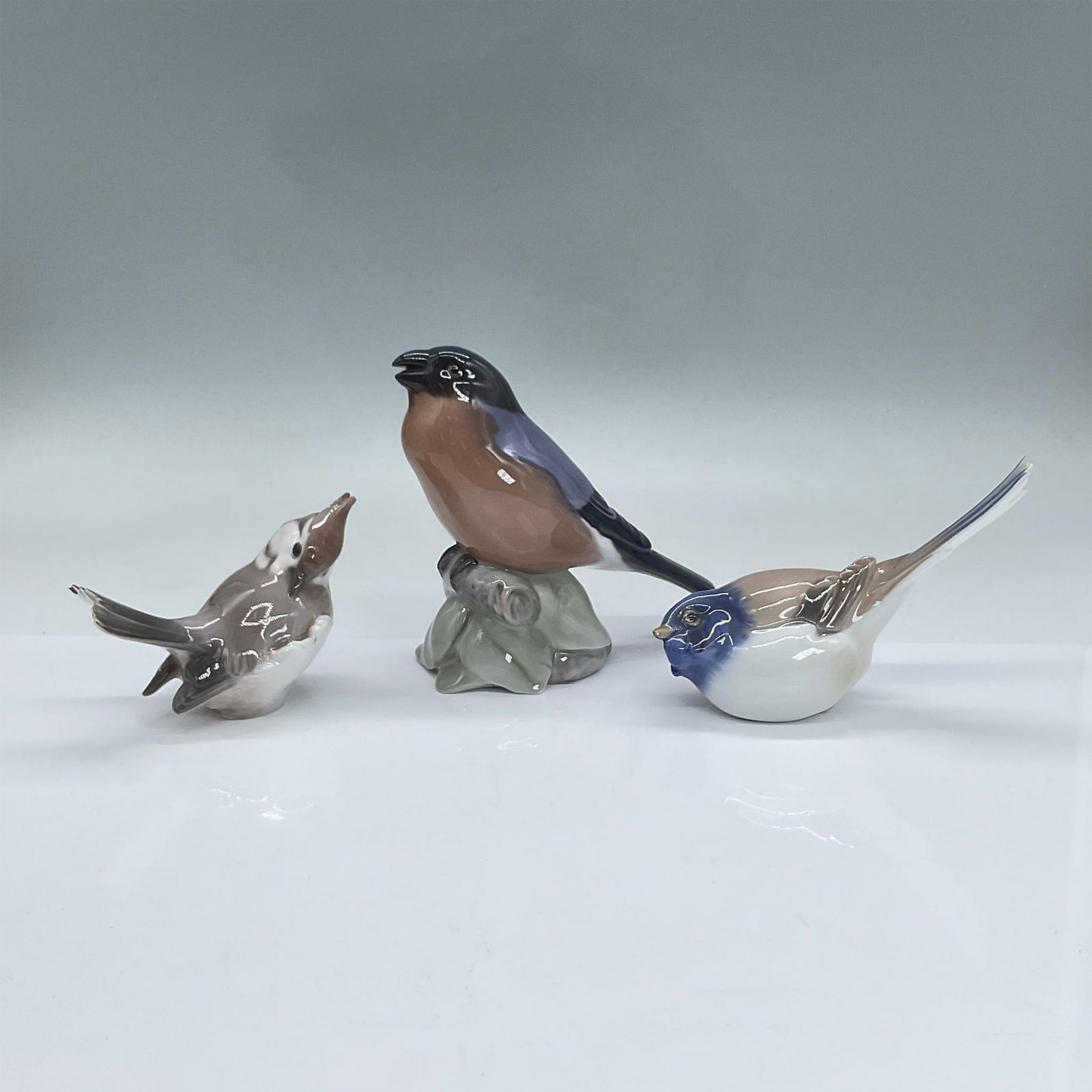 3pc Bing & Grondahl Bird Figurines 1909, 1675, 1633 (1 of 3)