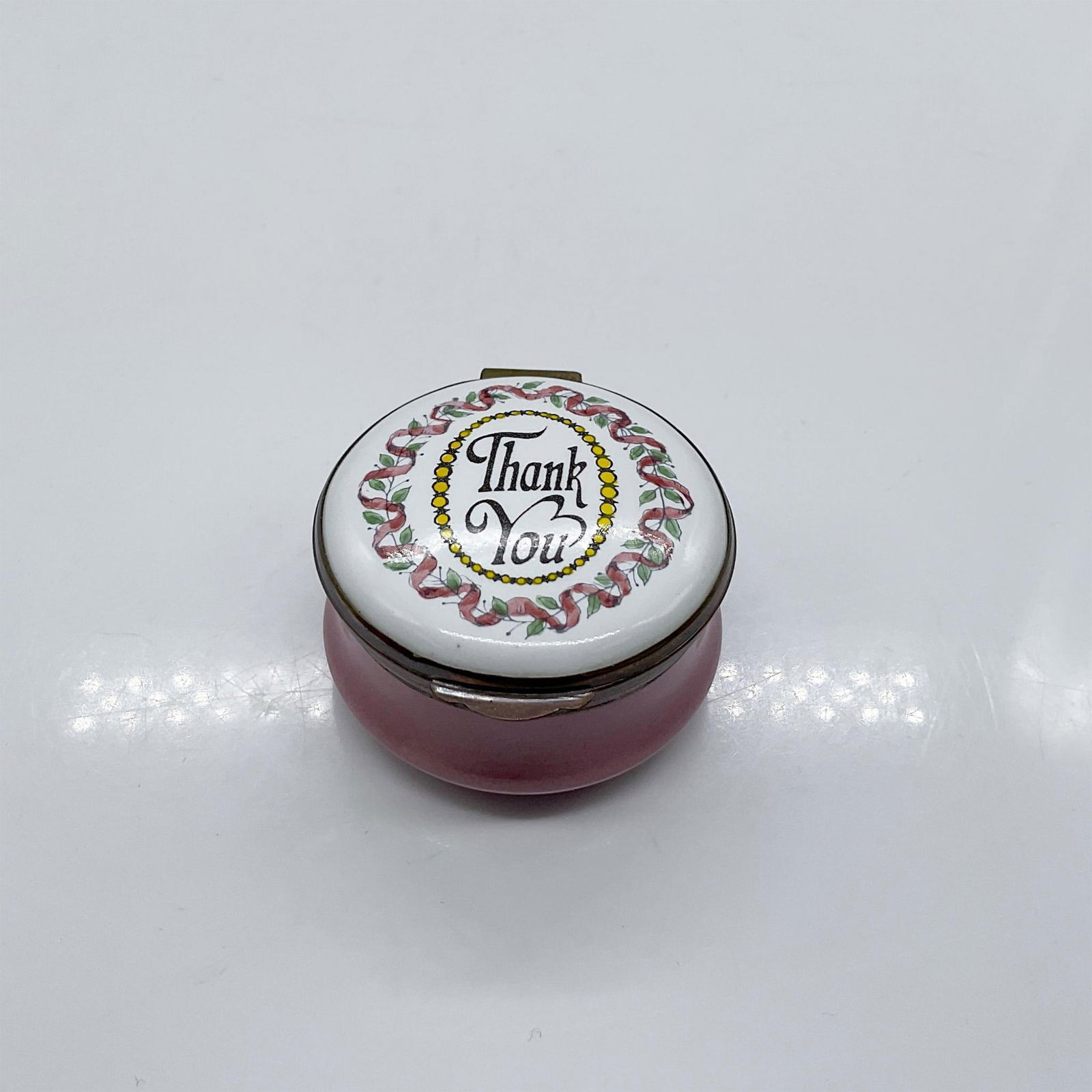 Crummles & Co Enamel Keepsake Box, Thank You (1 of 5)