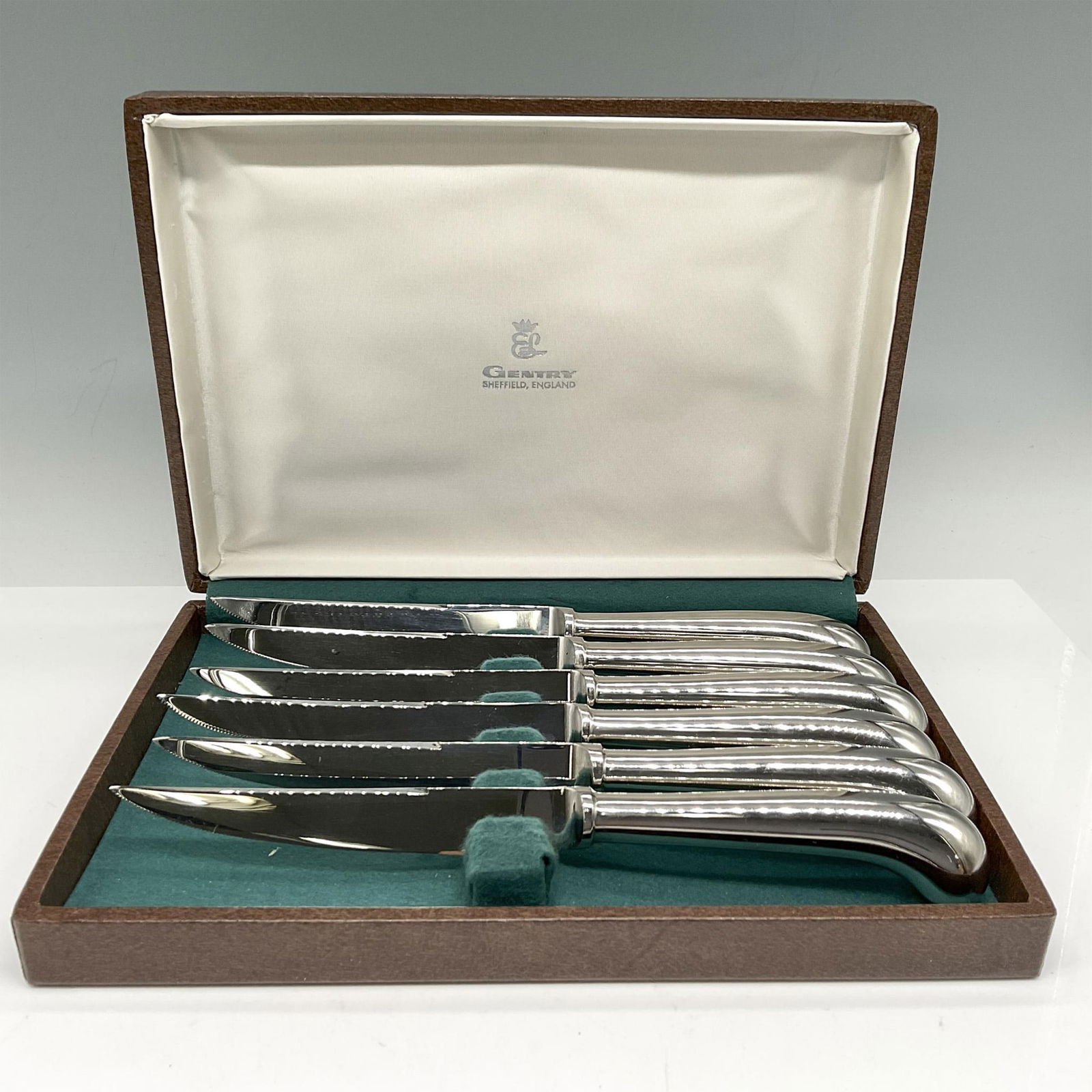 Gentry Stainless Steel Steak Knives, Set of 6 (1 of 4)