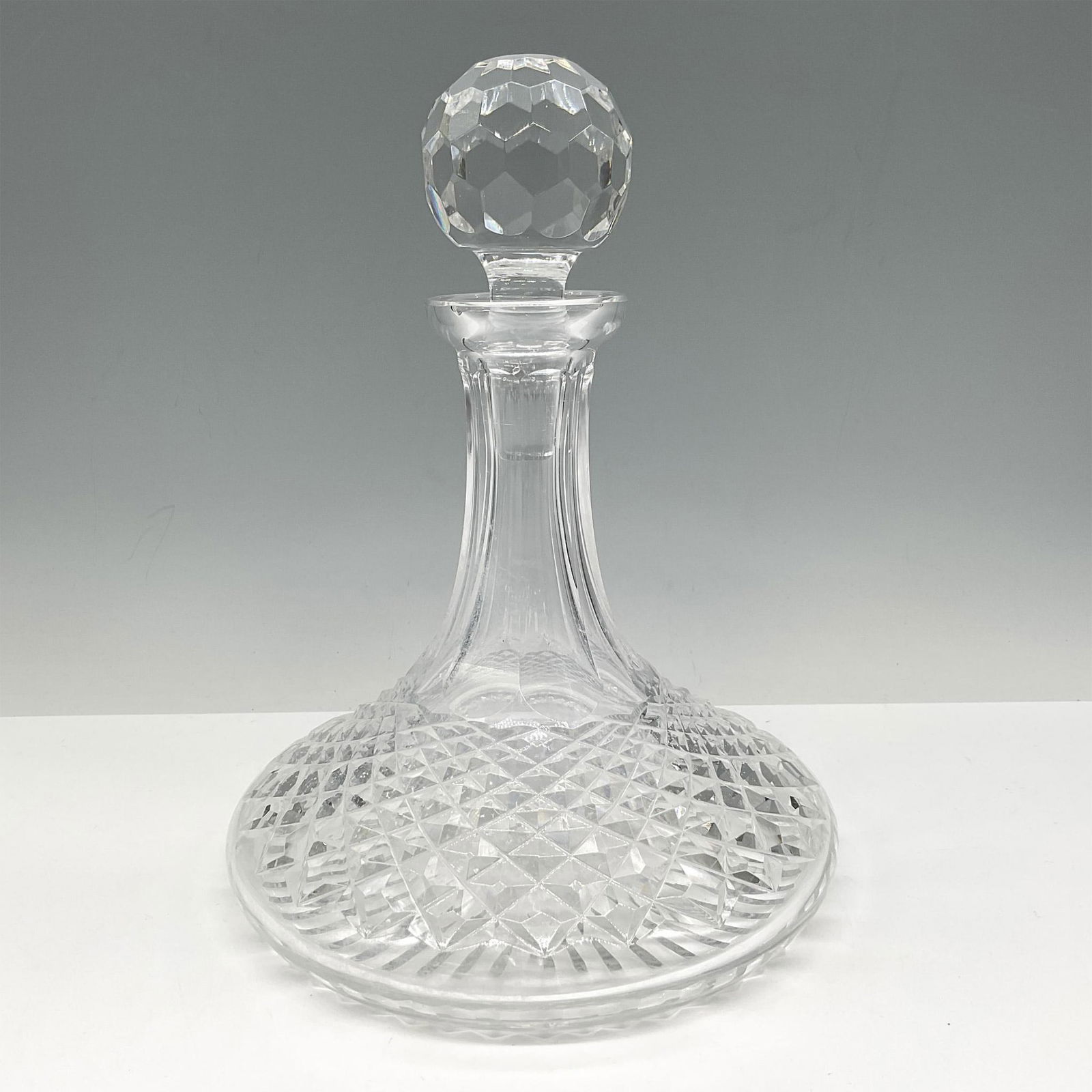Waterford Crystal Lismore Ships Decanter and Stopper (1 of 3)