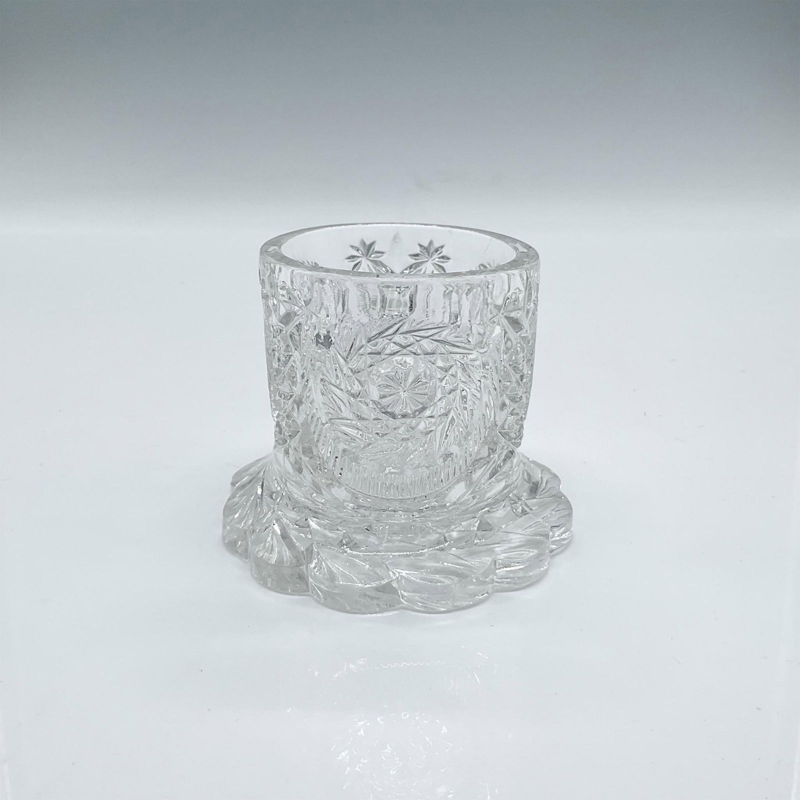 US Glass Company Toothpick Holder (1 of 3)