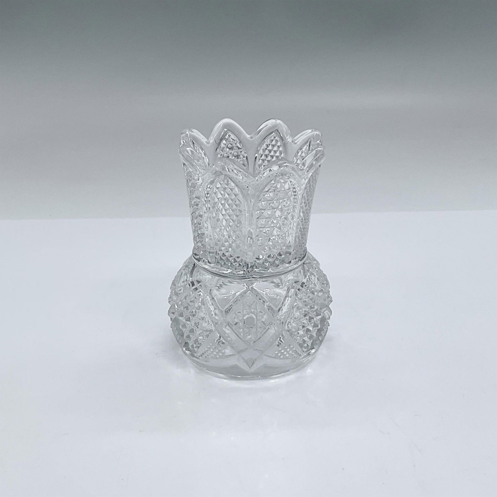Vintage Glass Toothpick Holder, Pineapple Shape (1 of 3)