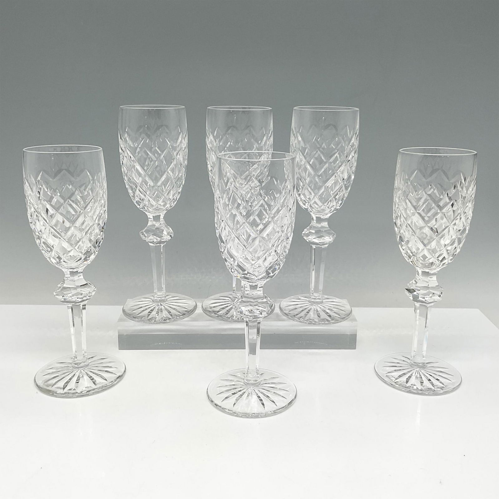6pc Waterford Crystal Powerscourt Sherry Glassware (1 of 3)
