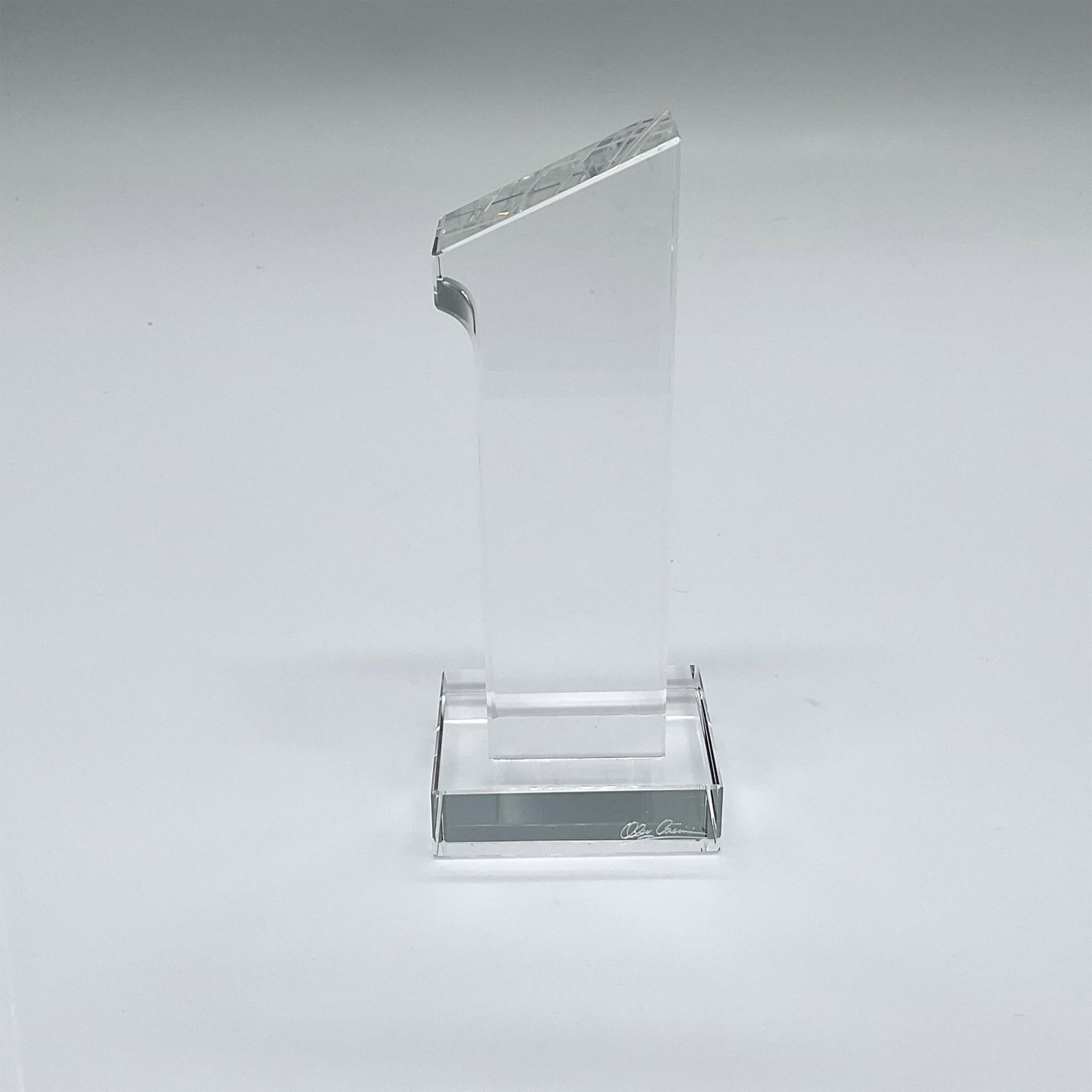 Oleg Cassini Crystal Paperweight, Number 1 (1 of 3)