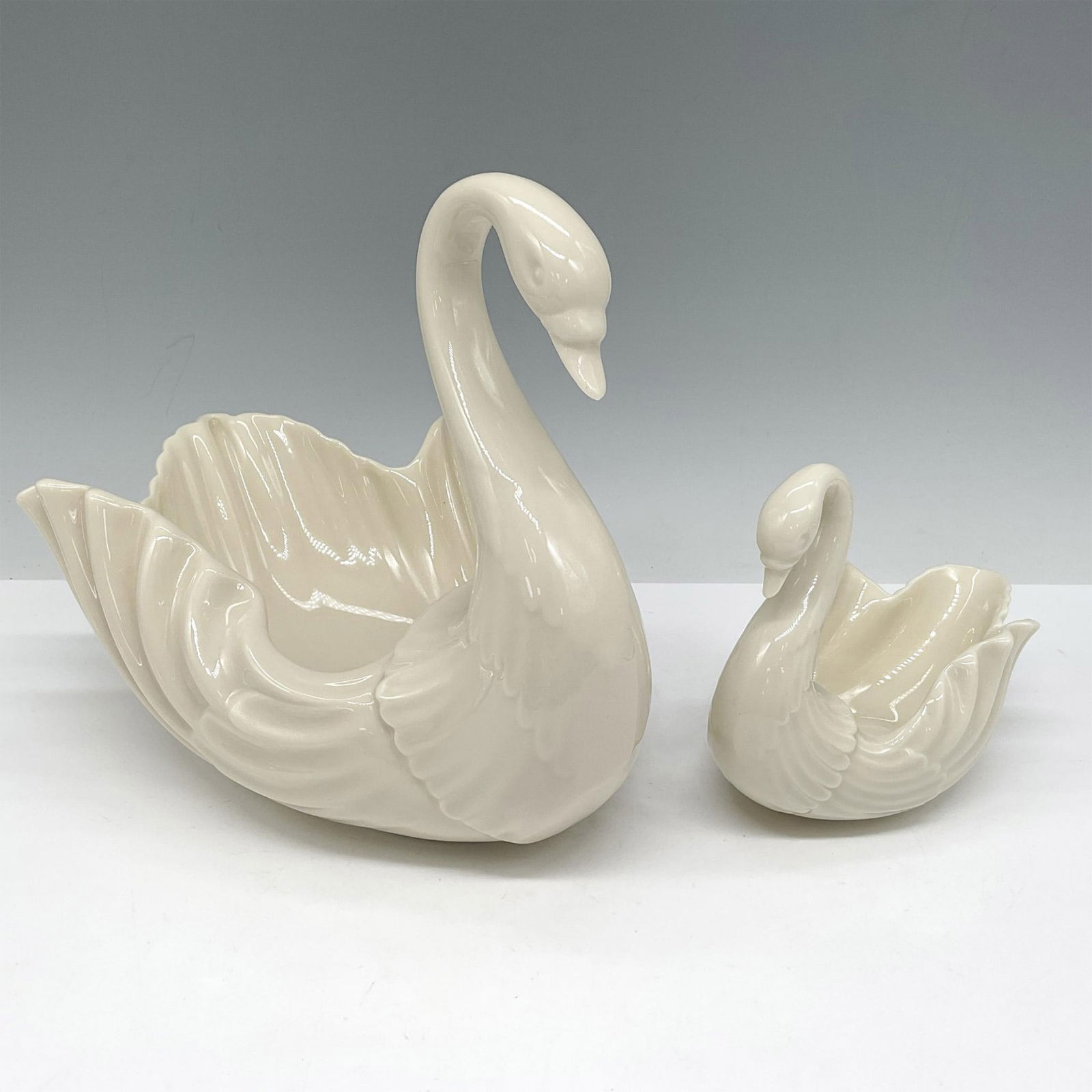 2pc Lenox Porcelain Swan Dish Set (1 of 3)
