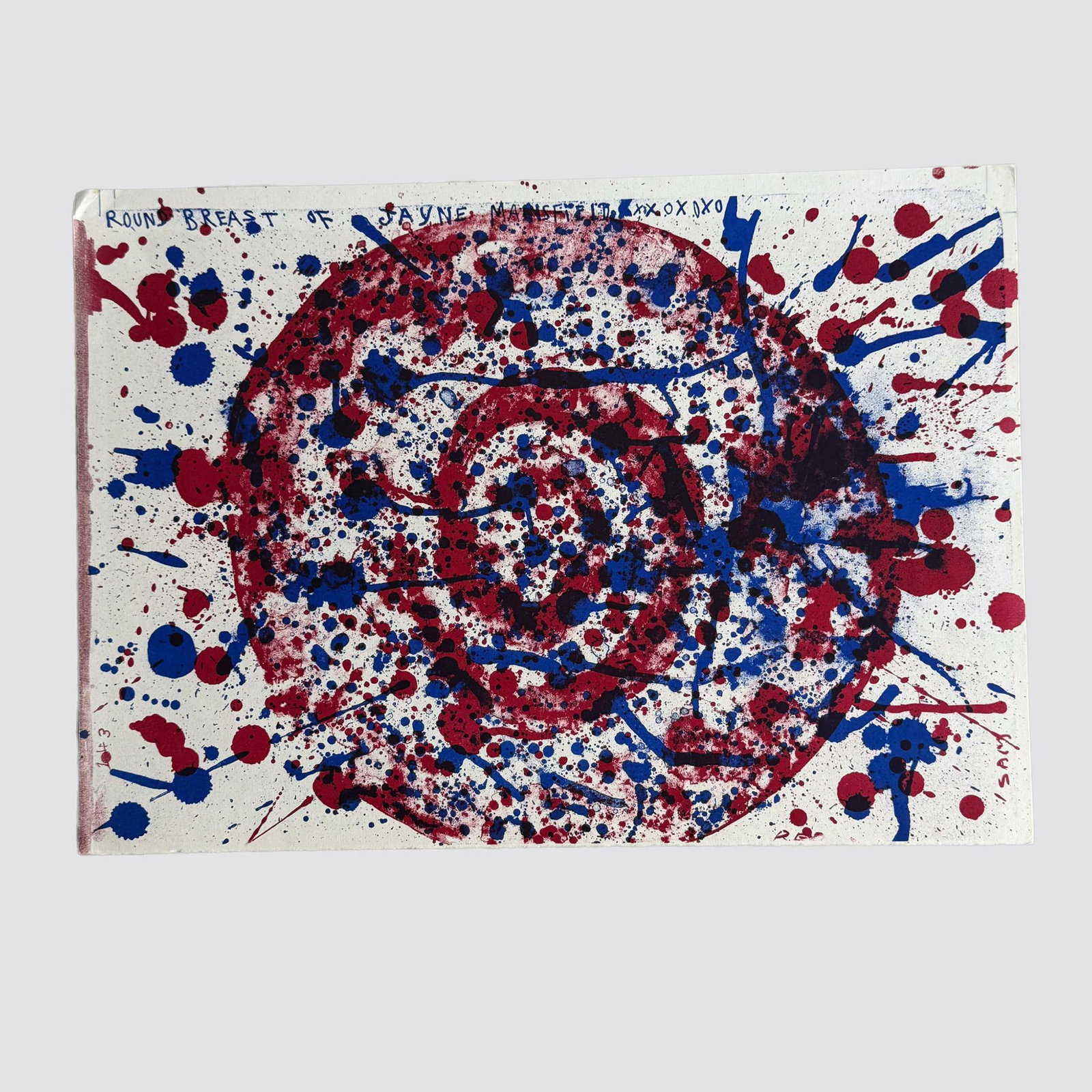 Sam Francis & Jim Dines, 1 Cent Life Color Lithographs (1 of 4)