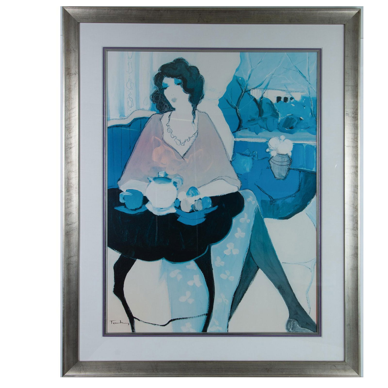 Itzchak Tarkay, Offset Color Serigraph on Laid Paper (1 of 5)